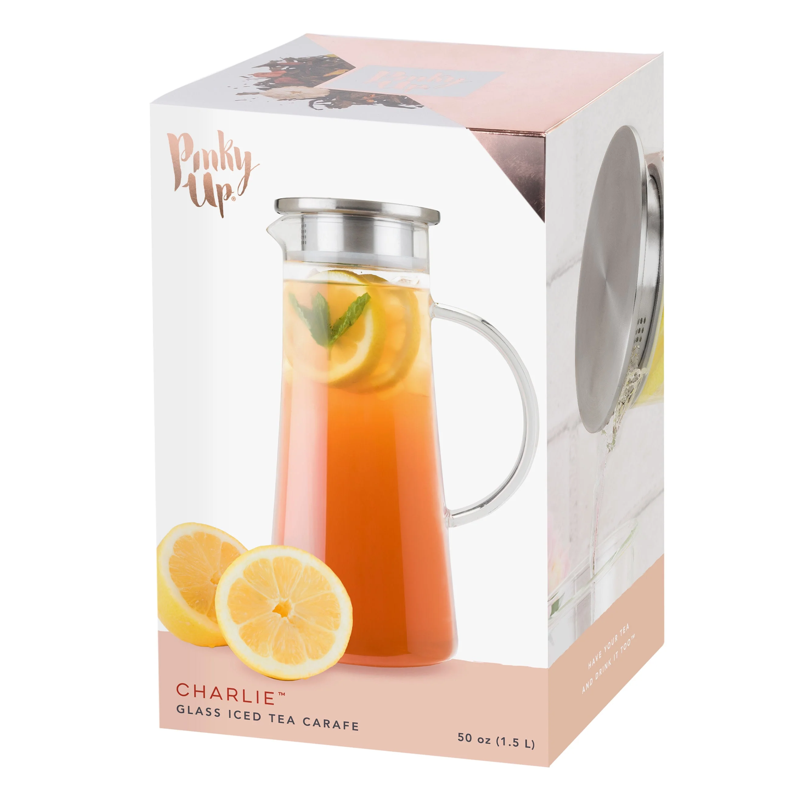 Charlie Glass Iced Tea Carafe - Image 6