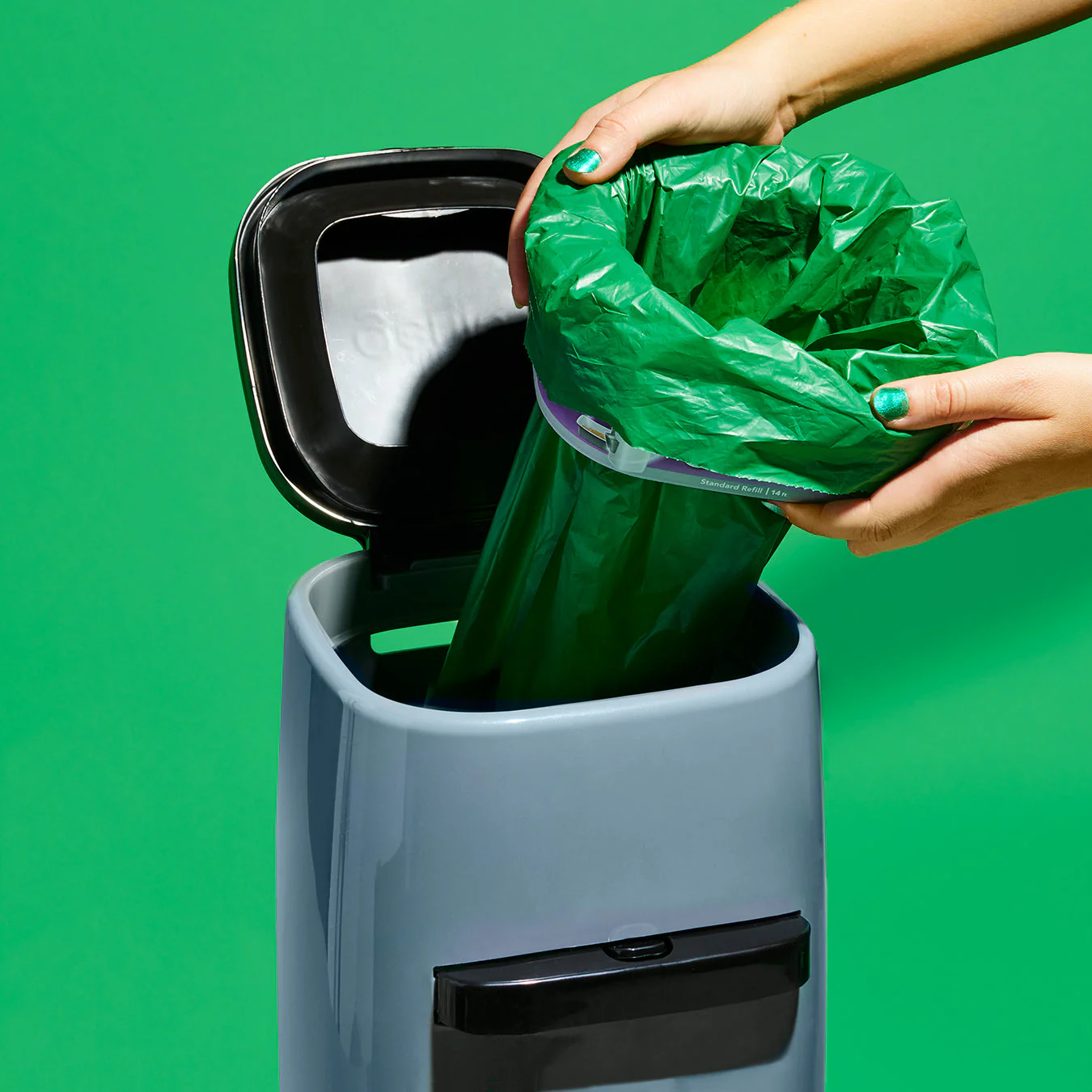 Compostable Litter Genie* & Litter Locker* Compatible Disposal Pail Liners - Image 5