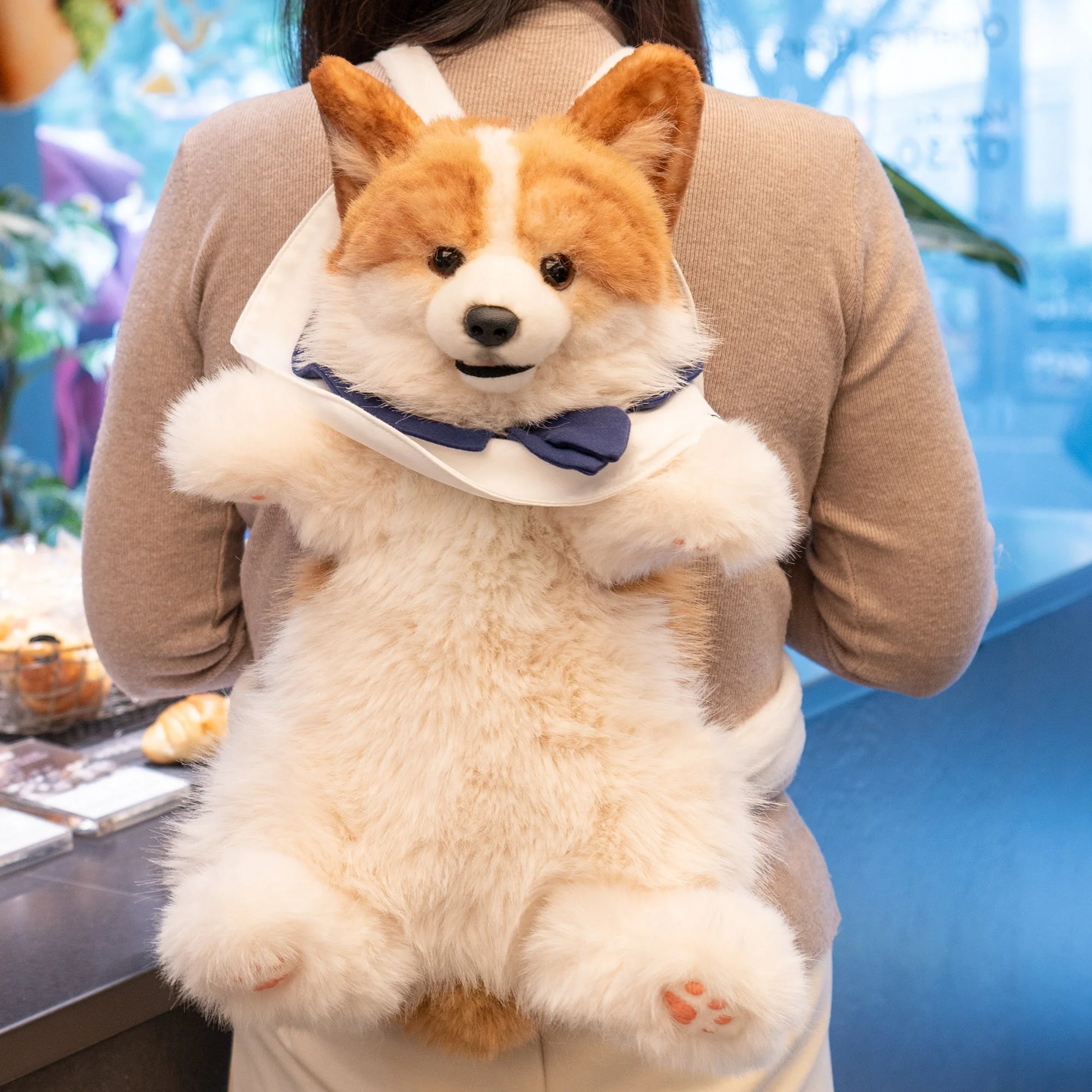 Corgi Backpack – Cute Dog Plush Bag for Kids & Pet Fans - Image 12