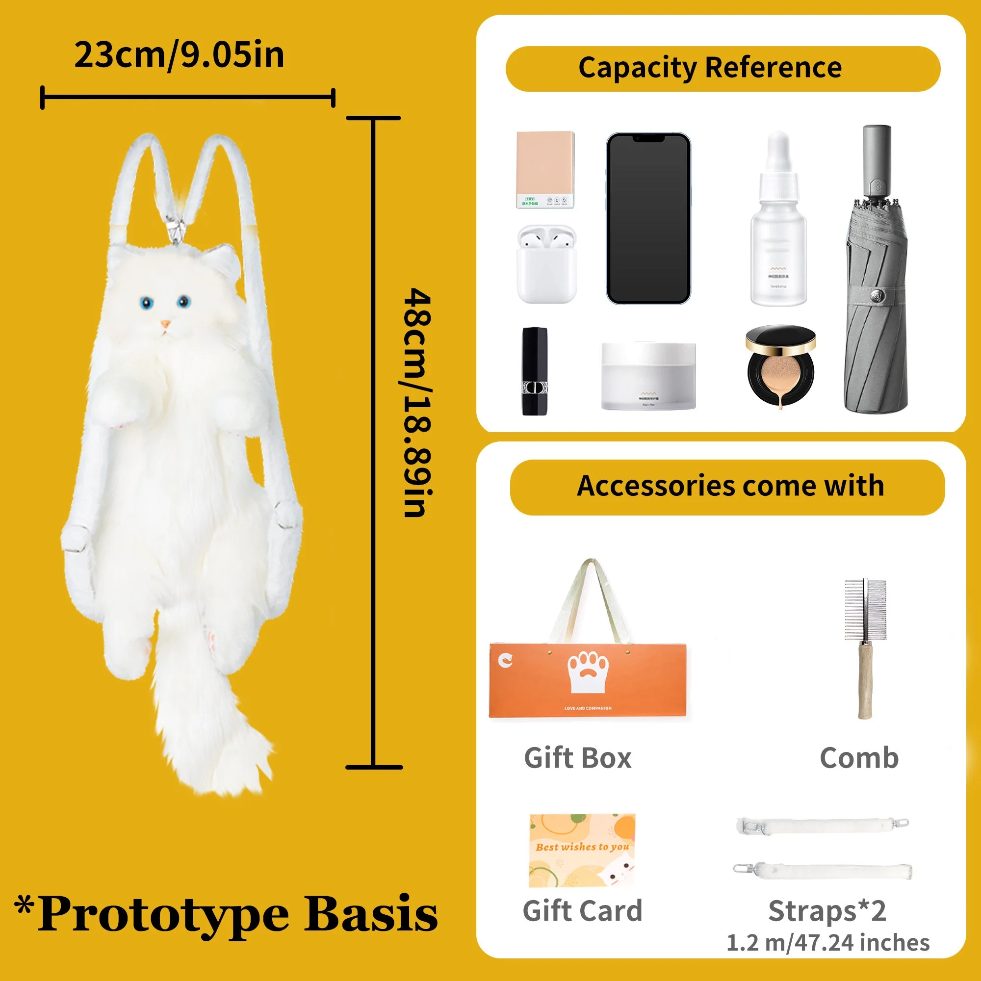 Custom Backpack (Long Hair Cat Only) - Image 3