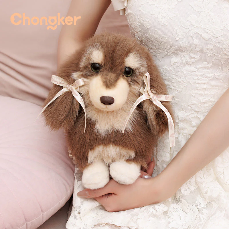 Dachshund Shoulder Bag – Plush Dog Purse for Girls - Image 6