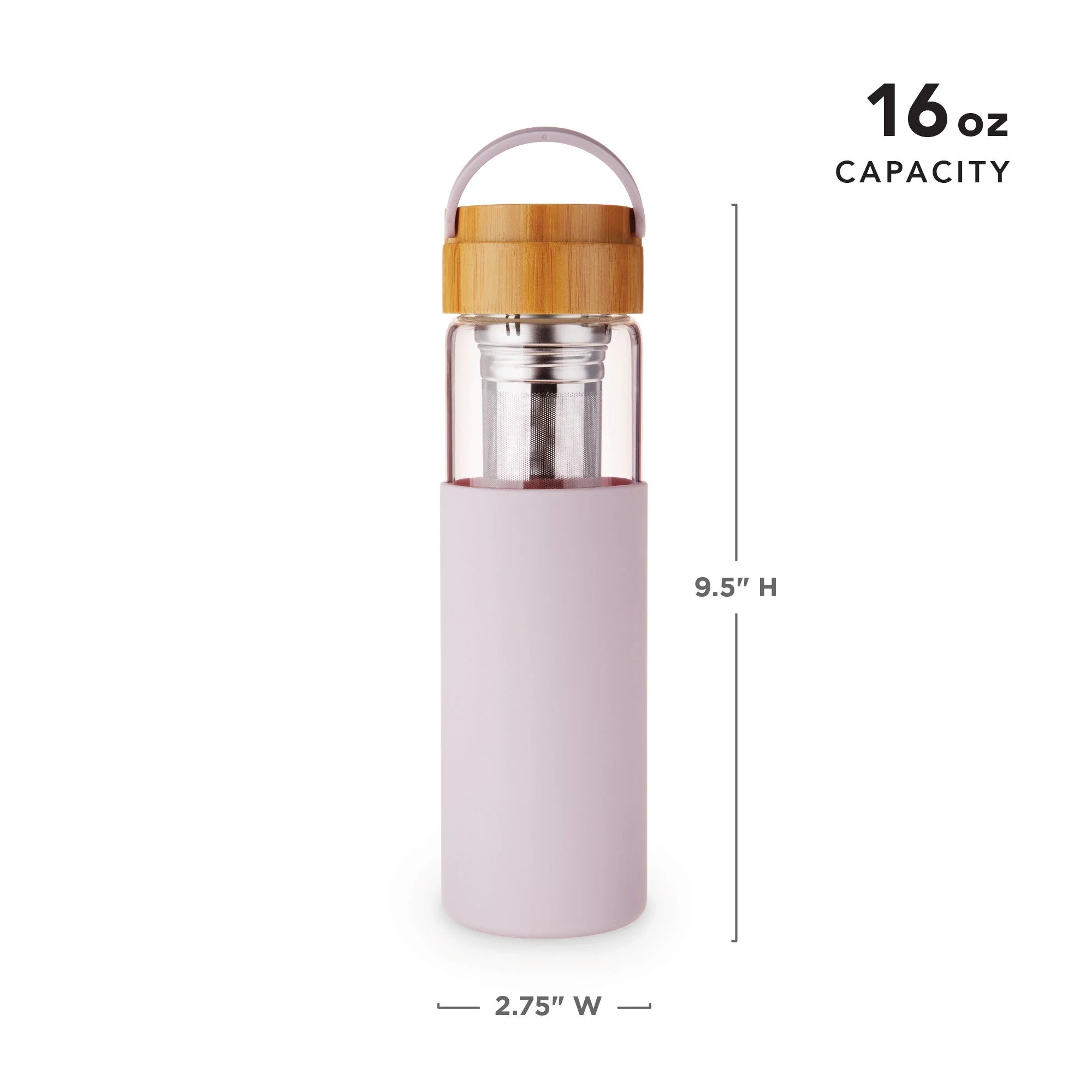 Dana Glass Travel Mug in Lavender - Image 6