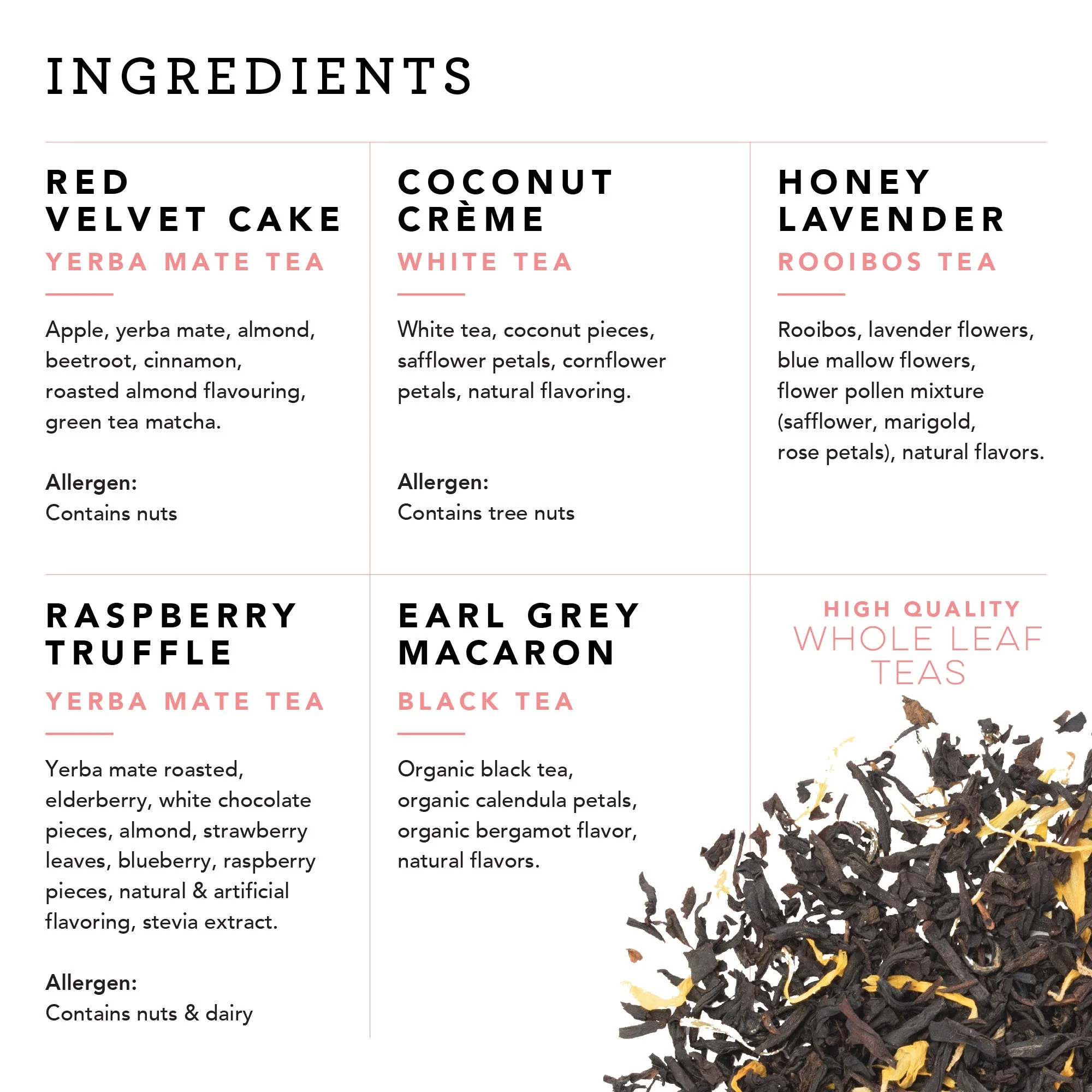 Dessert Loose Leaf Tea Sampler - Image 6