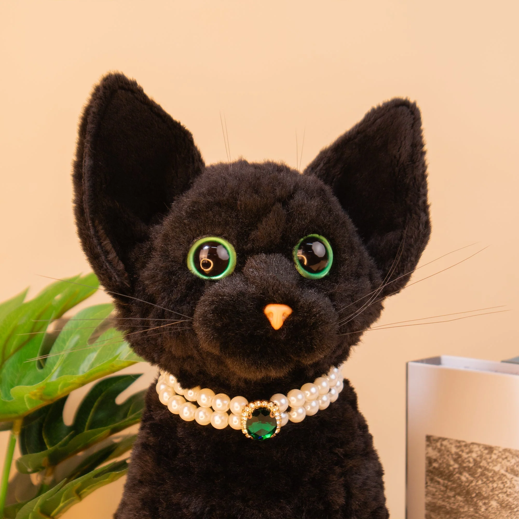Devon Rex Cat Plush – Handmade Gift for Cat Lovers - Image 7