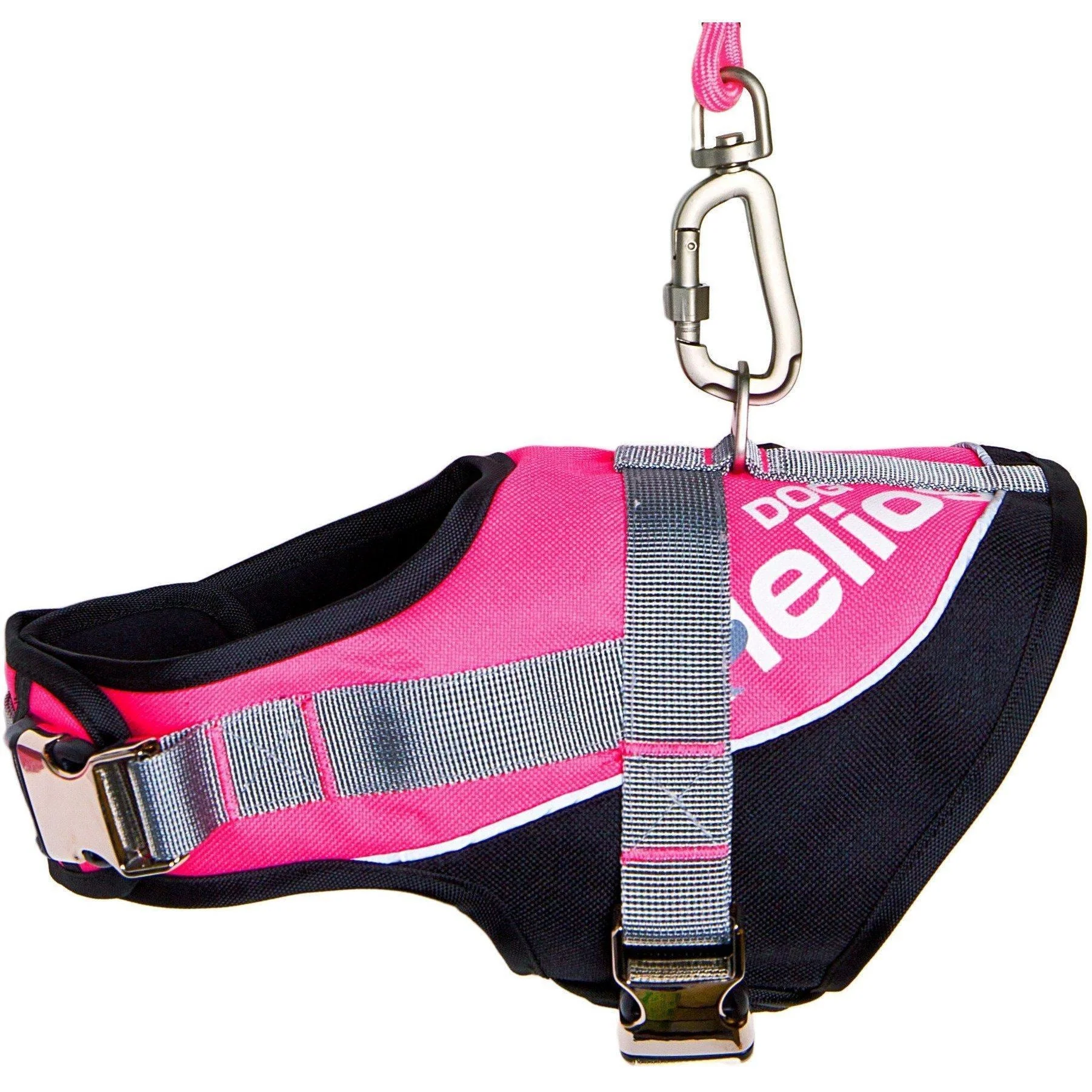 Dog Helios ® 'Bark-Mudder' 2-in-1 Reflective and Adjustable Sporty Dog Harness and Leash - Image 4