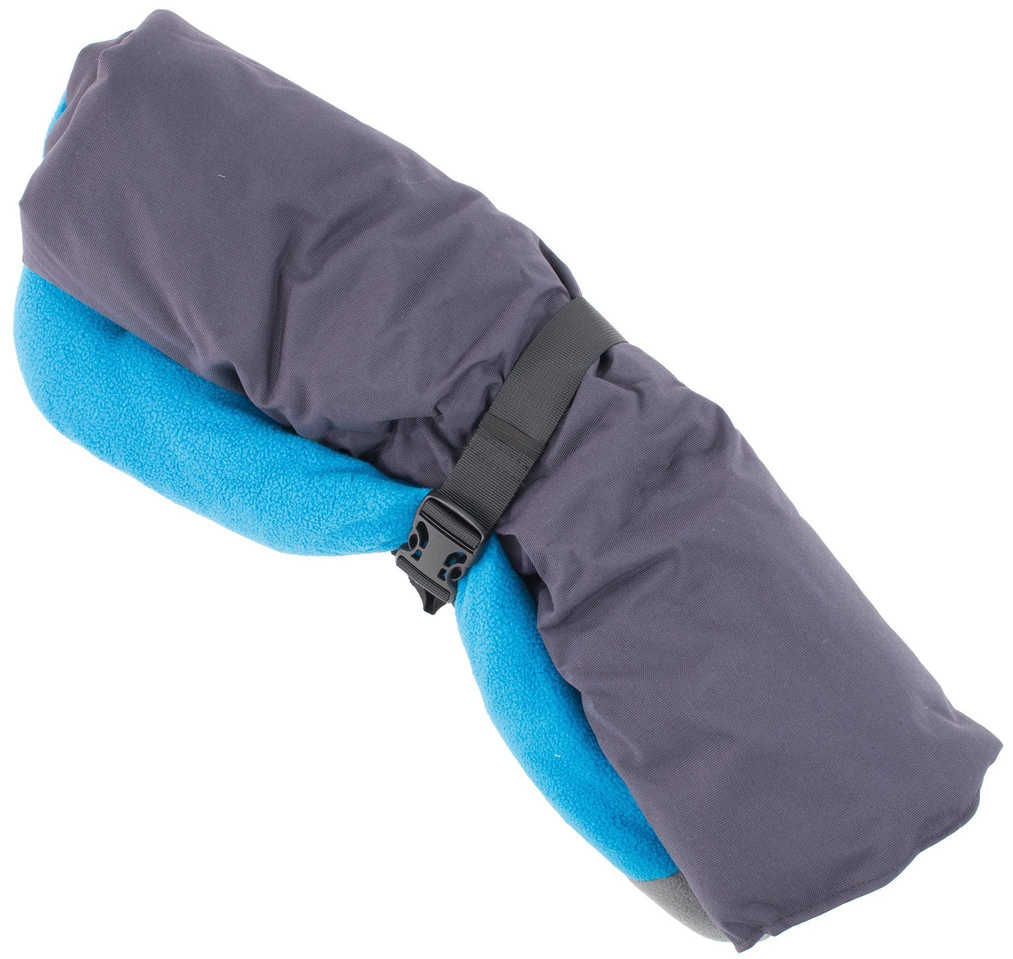 Dog Helios ® 'Combat-Terrain' Cordura-Nyco Reversible Nylon and Fleece Travel Camping Dog Bed - Image 11