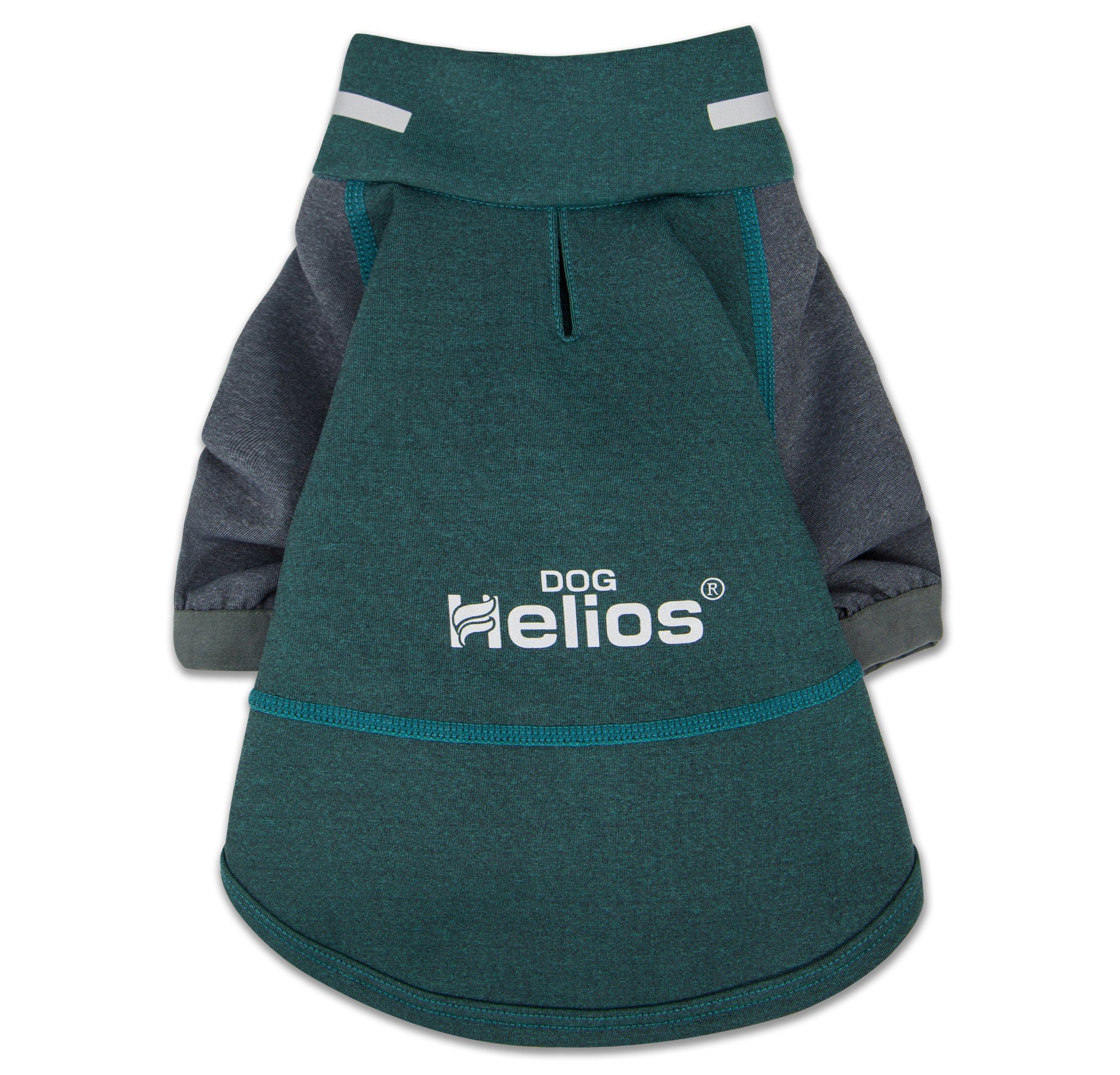 Dog Helios ® 'Eboneflow' Mediumweight 4-Way-Stretch Flexible And Breathable Performance Dog Yoga T-Shirt - Image 5
