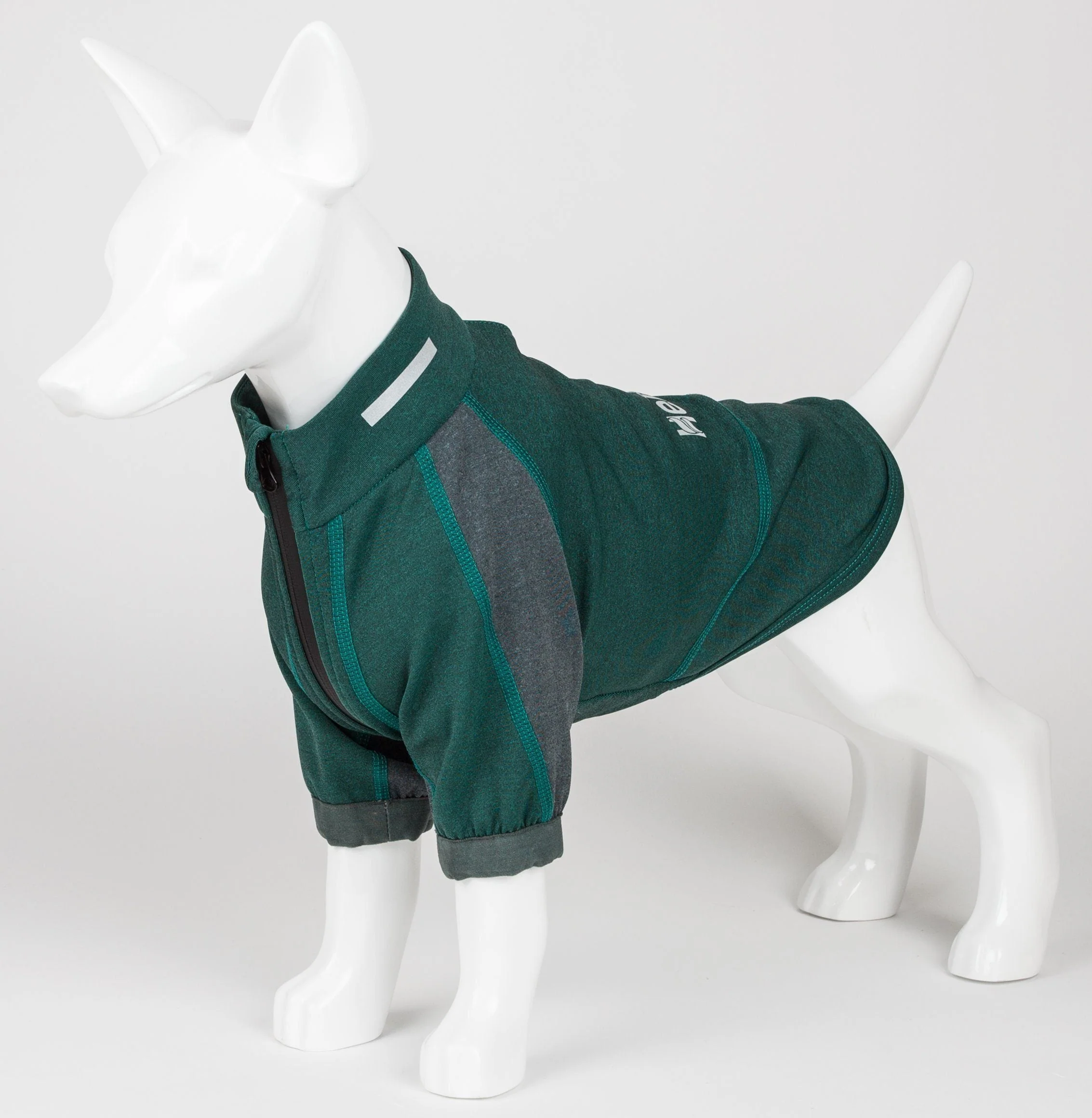 Dog Helios ® 'Eboneflow' Mediumweight 4-Way-Stretch Flexible And Breathable Performance Dog Yoga T-Shirt - Image 8