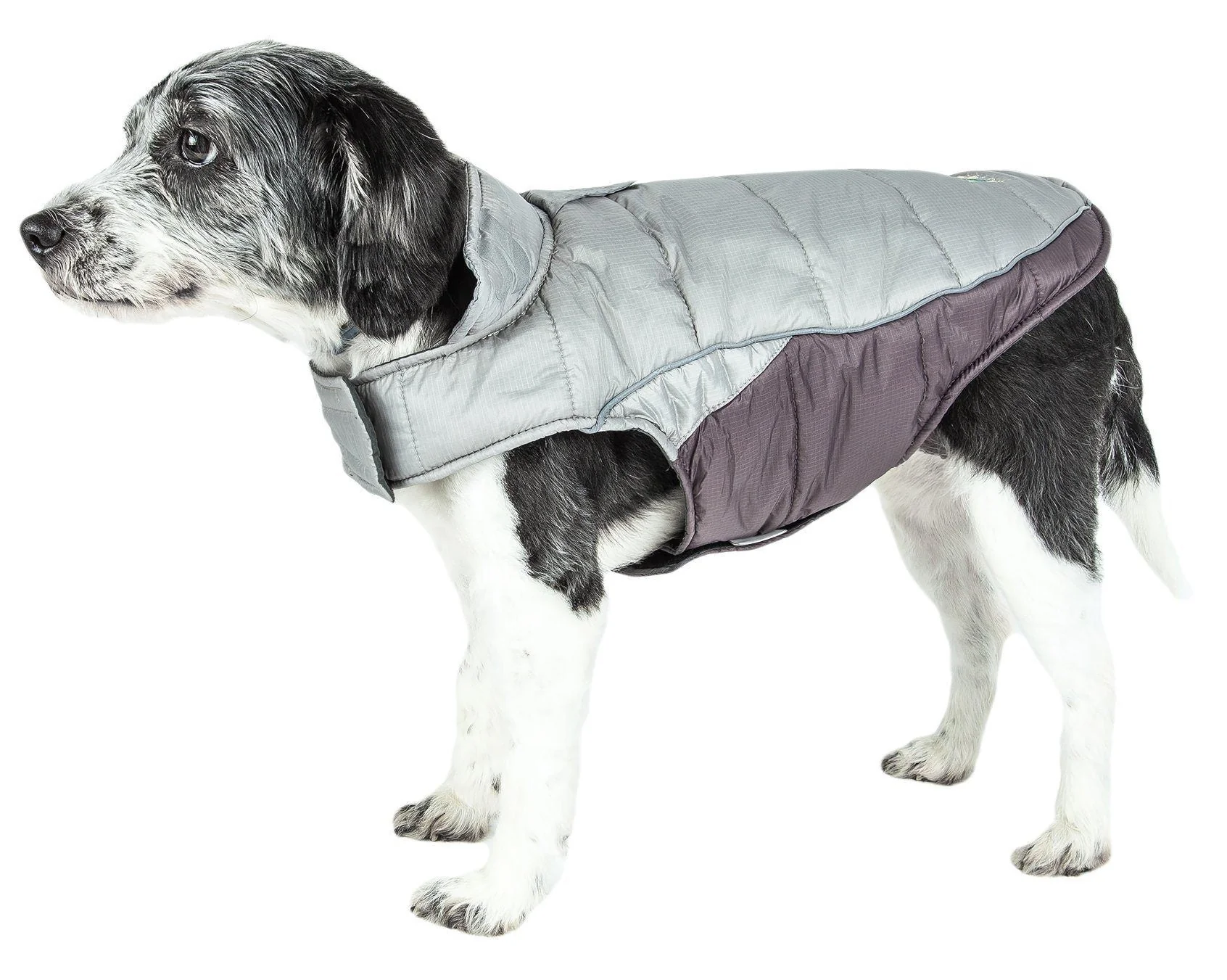Dog Helios ® Hurricane-Waded Plush 3M Reflective Insulated Winter Dog Coat - Image 3