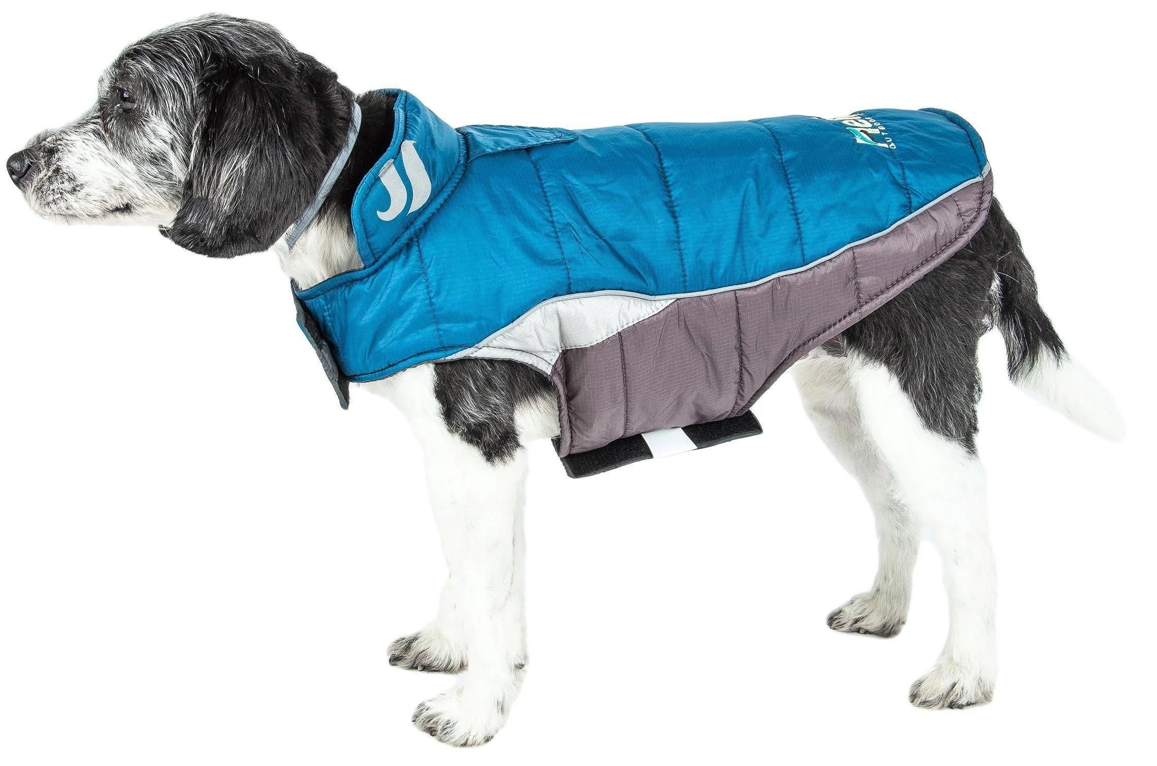 Dog Helios ® Hurricane-Waded Plush 3M Reflective Insulated Winter Dog Coat - Image 5