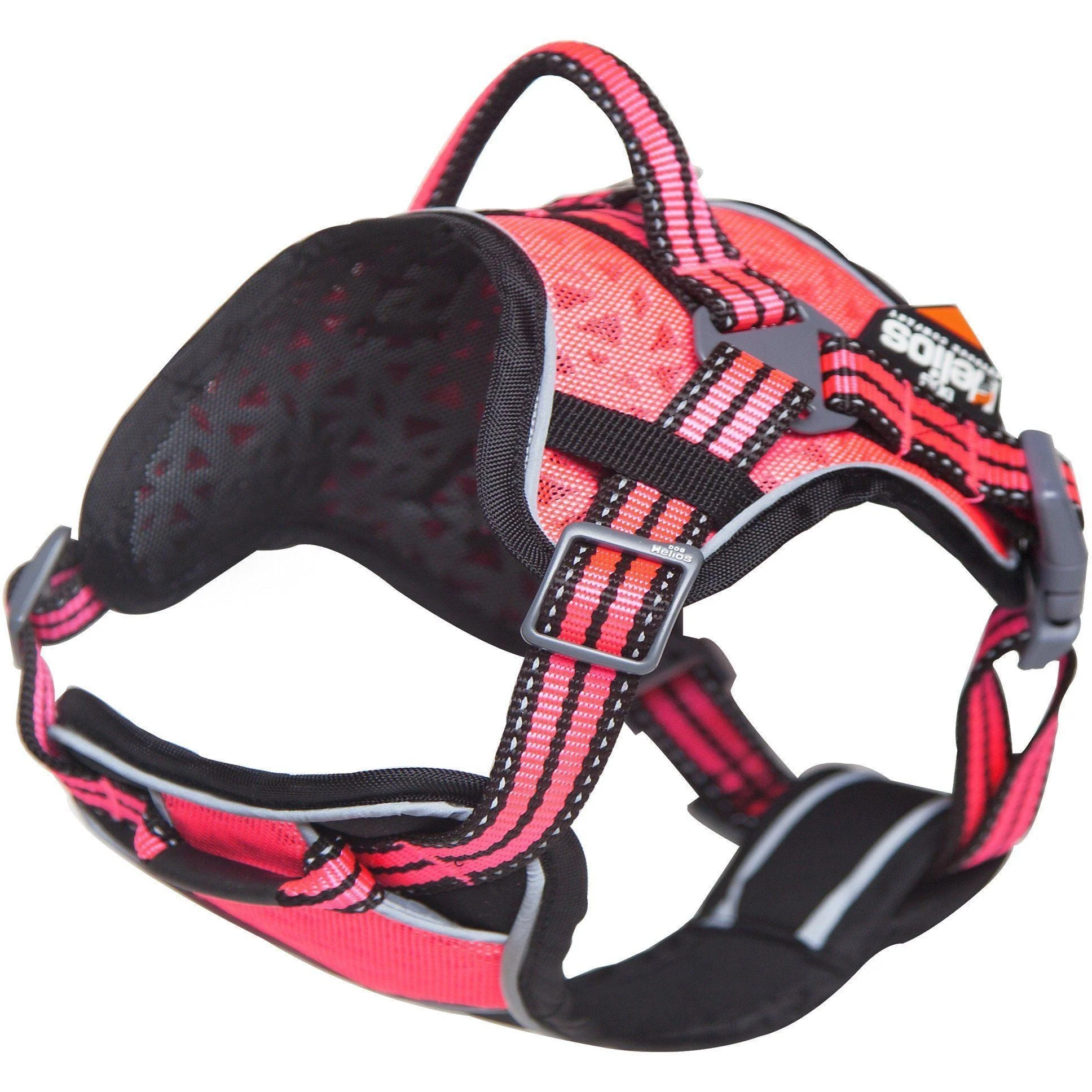 Dog Helios ® 'Journey Wander' Chest Compressive Sporty Adjustable Dog Harness and Leash - Image 2