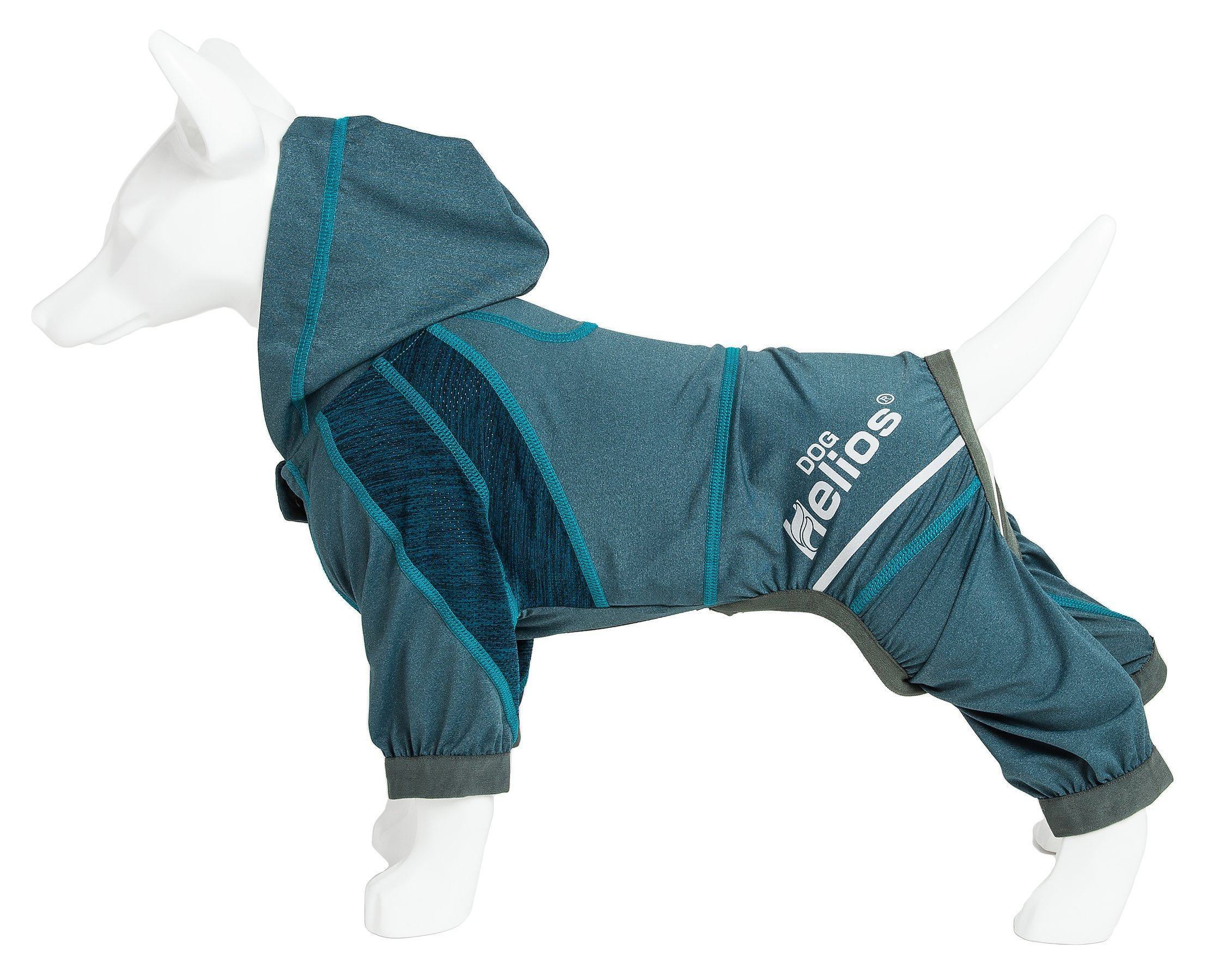 Dog Helios ® 'Namastail' Lightweight 4-Way-Stretch Yoga Performance Dog Tracksuit Hoodie - Image 19