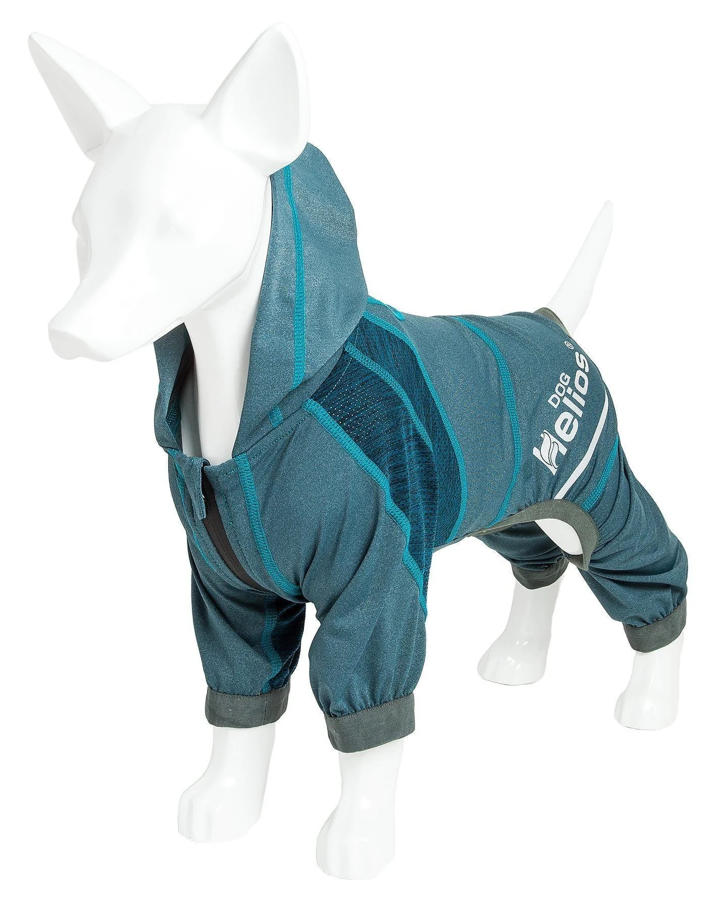 Dog Helios ® 'Namastail' Lightweight 4-Way-Stretch Yoga Performance Dog Tracksuit Hoodie - Image 5