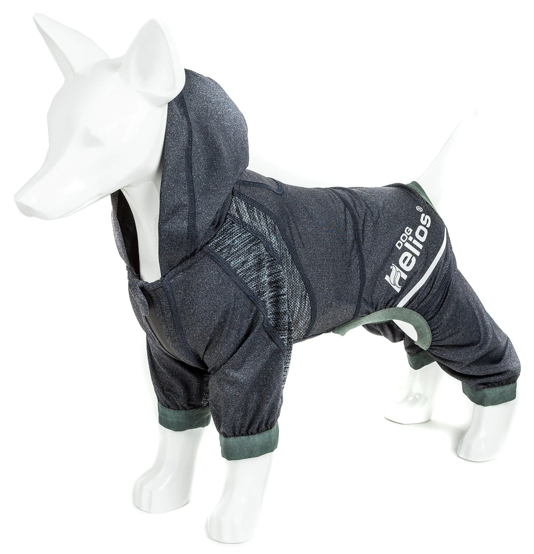 Dog Helios ® 'Namastail' Lightweight 4-Way-Stretch Yoga Performance Dog Tracksuit Hoodie - Image 8