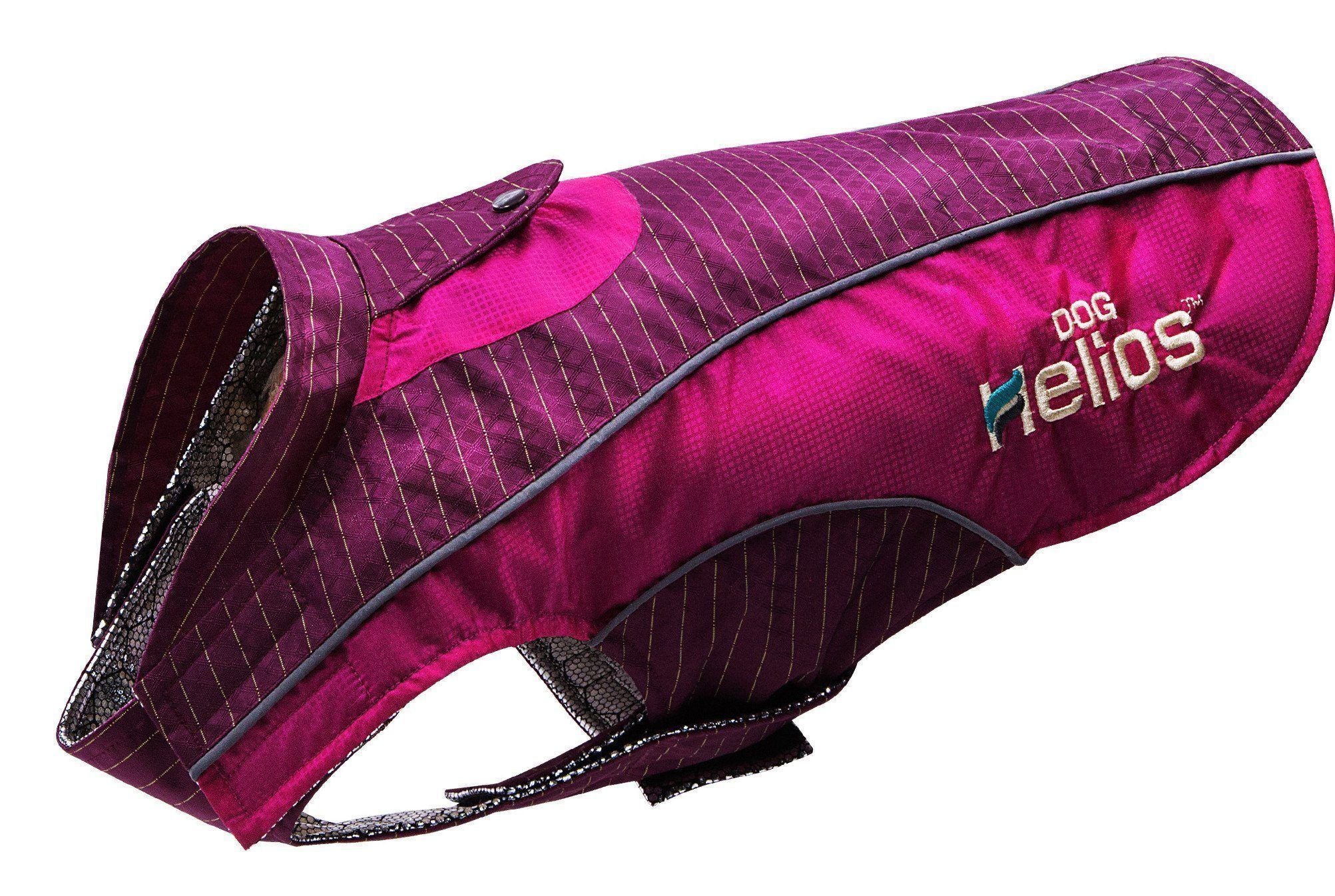 Dog Helios ® 'Reflecta-Bolt' Tri-Hook-and-Loop Waterproof Performance Dog Coat - Image 2