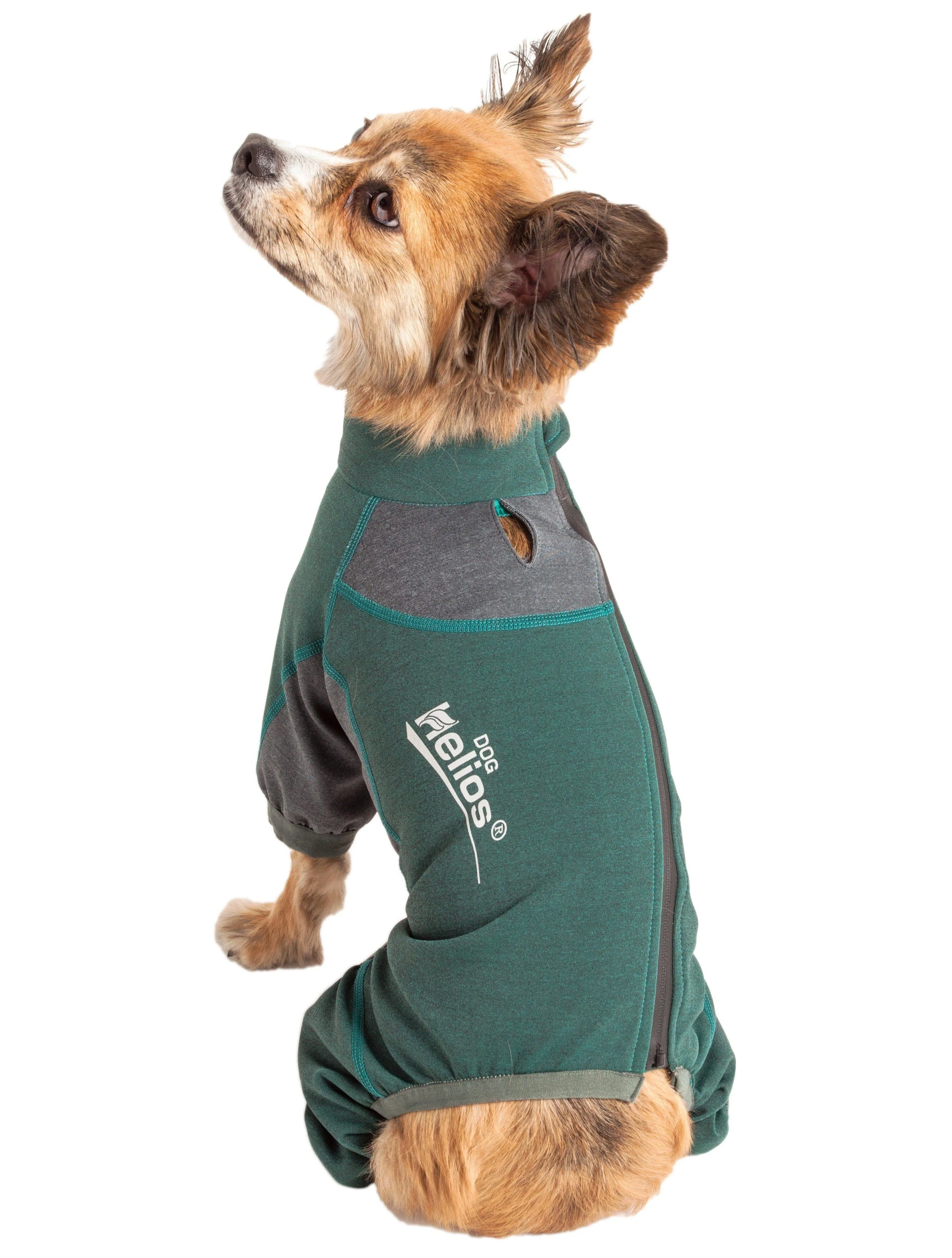 Dog Helios ® 'Rufflex' Mediumweight 4-Way-Stretch Fitness Yoga Dog Tracksuit Jacket - Image 11
