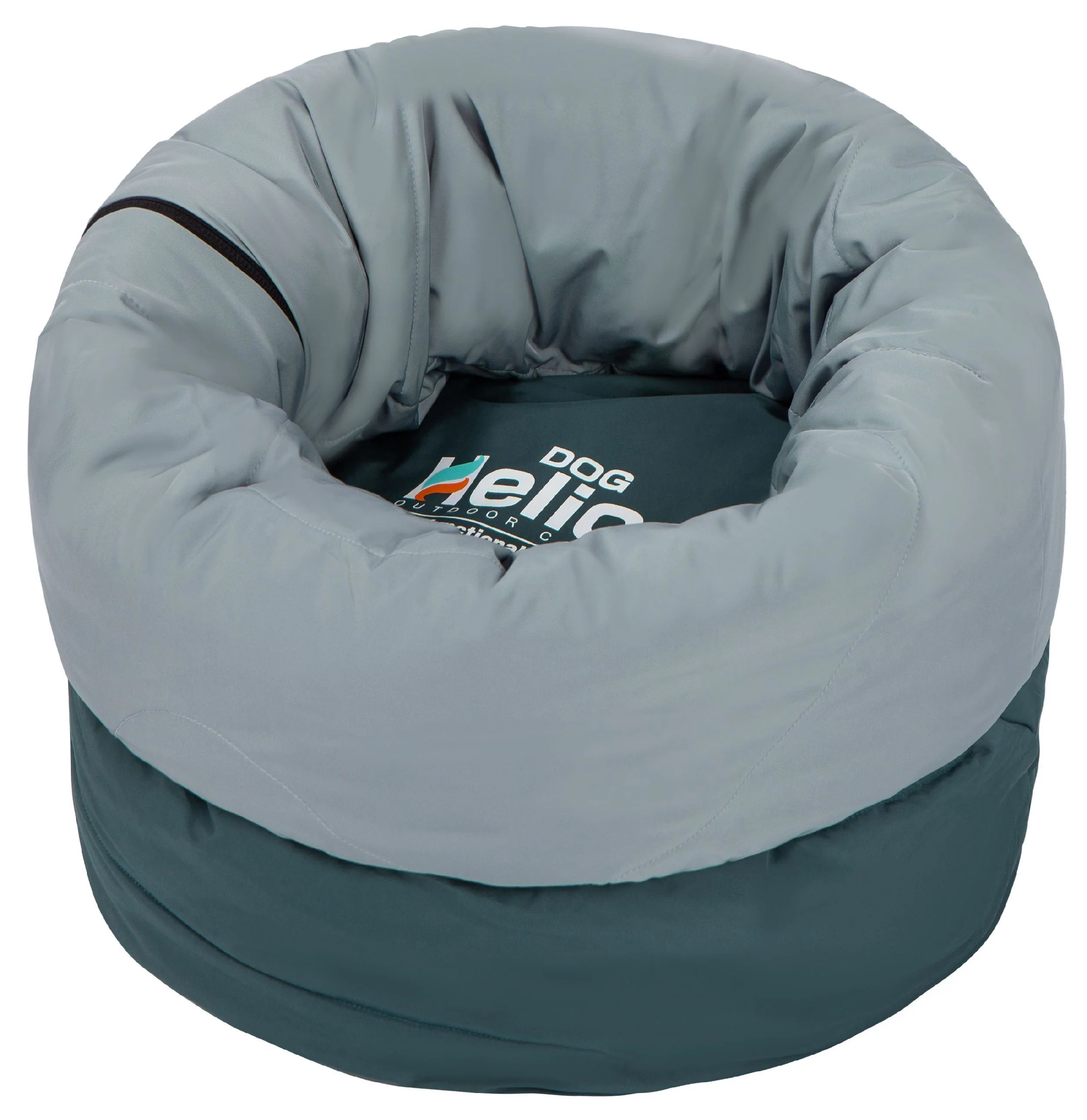 Dog Helios ® 'Switch-Back' 2-in-1 Convertable Travel Dog Mat and Rounded Camping Bed - Image 7
