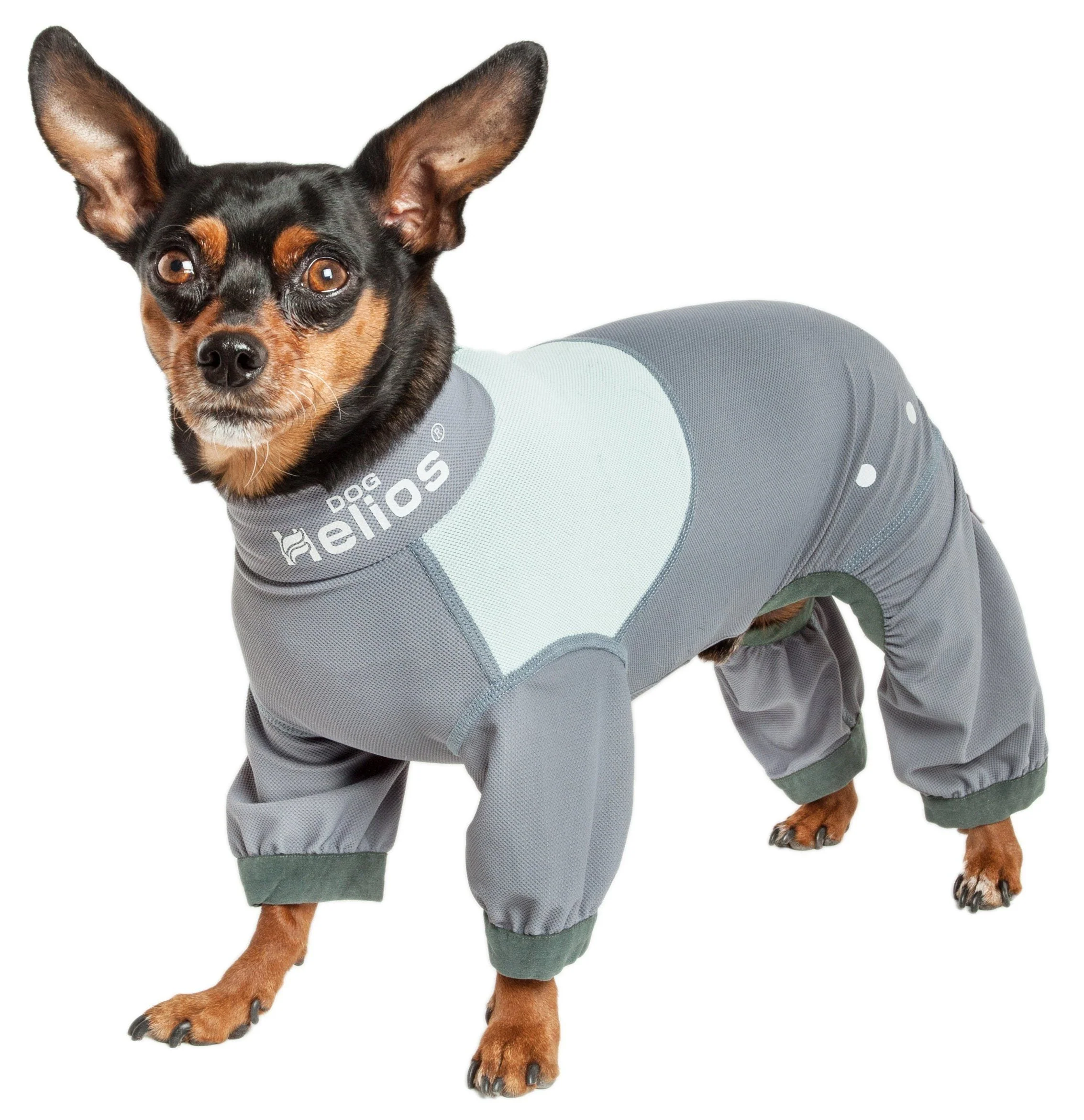 Dog Helios ® 'Tail Runner' Lightweight 4-Way-Stretch Breathable Yoga Dog Tracksuit - Image 3