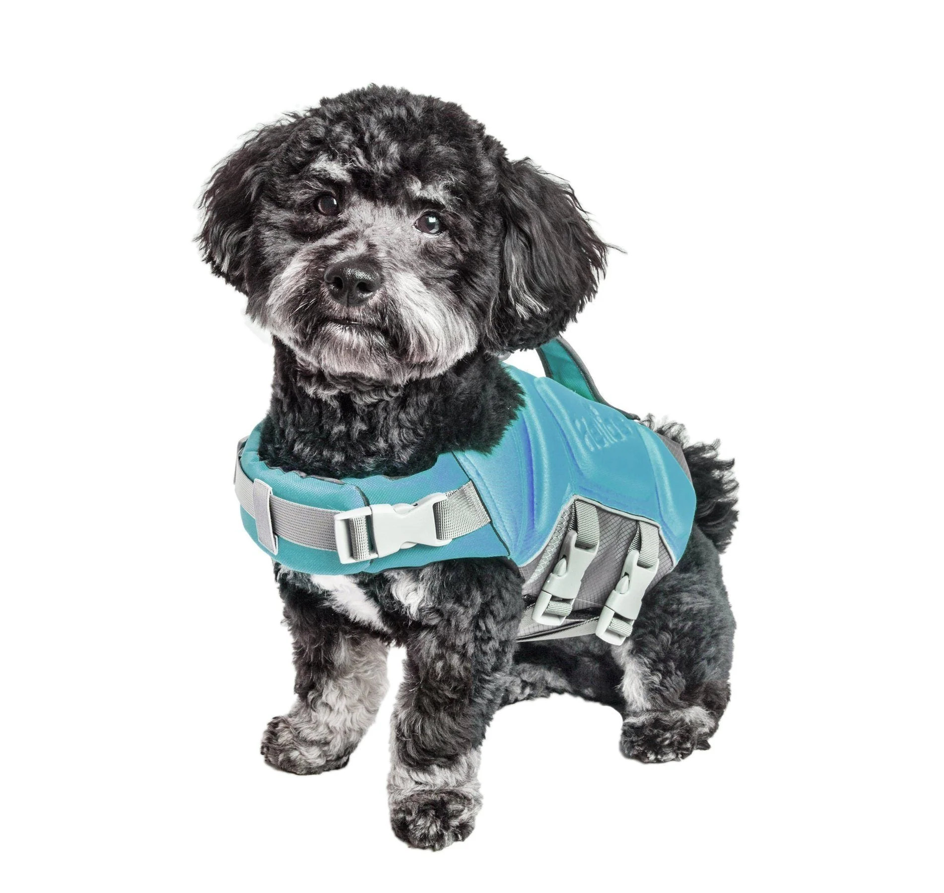 Dog Helios ® 'Tidal Guard' Multi-Point Strategically-Stitched Reflective Pet Dog Life Jacket Vest - Image 2