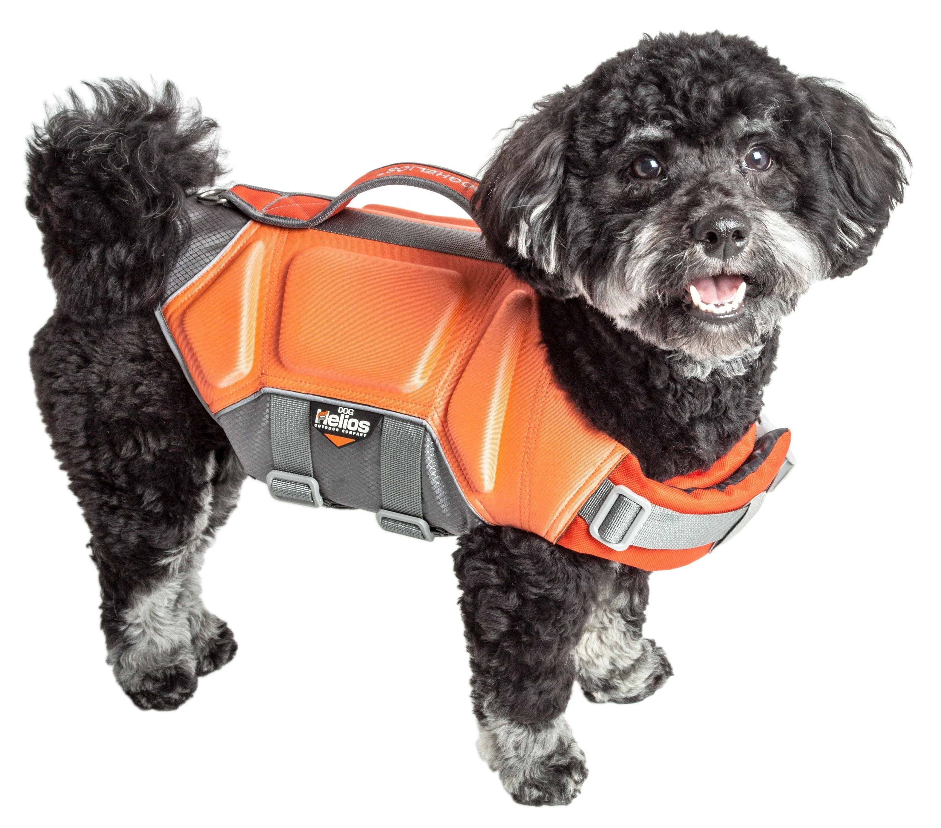 Dog Helios ® 'Tidal Guard' Multi-Point Strategically-Stitched Reflective Pet Dog Life Jacket Vest - Image 4