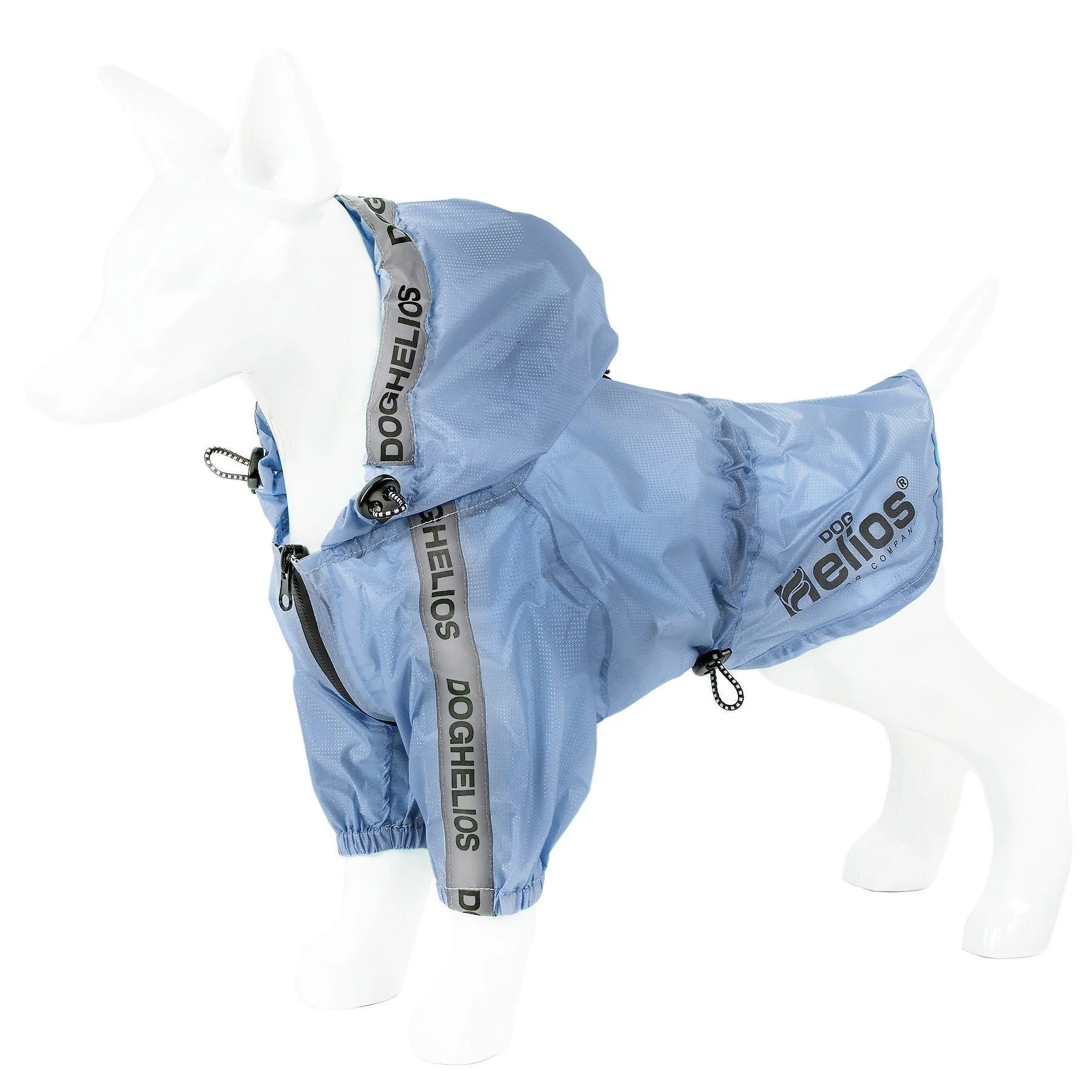 Dog Helios ® 'Torrential Shield' Adjustable and Waterproof Dog Raincoat Poncho - Image 10