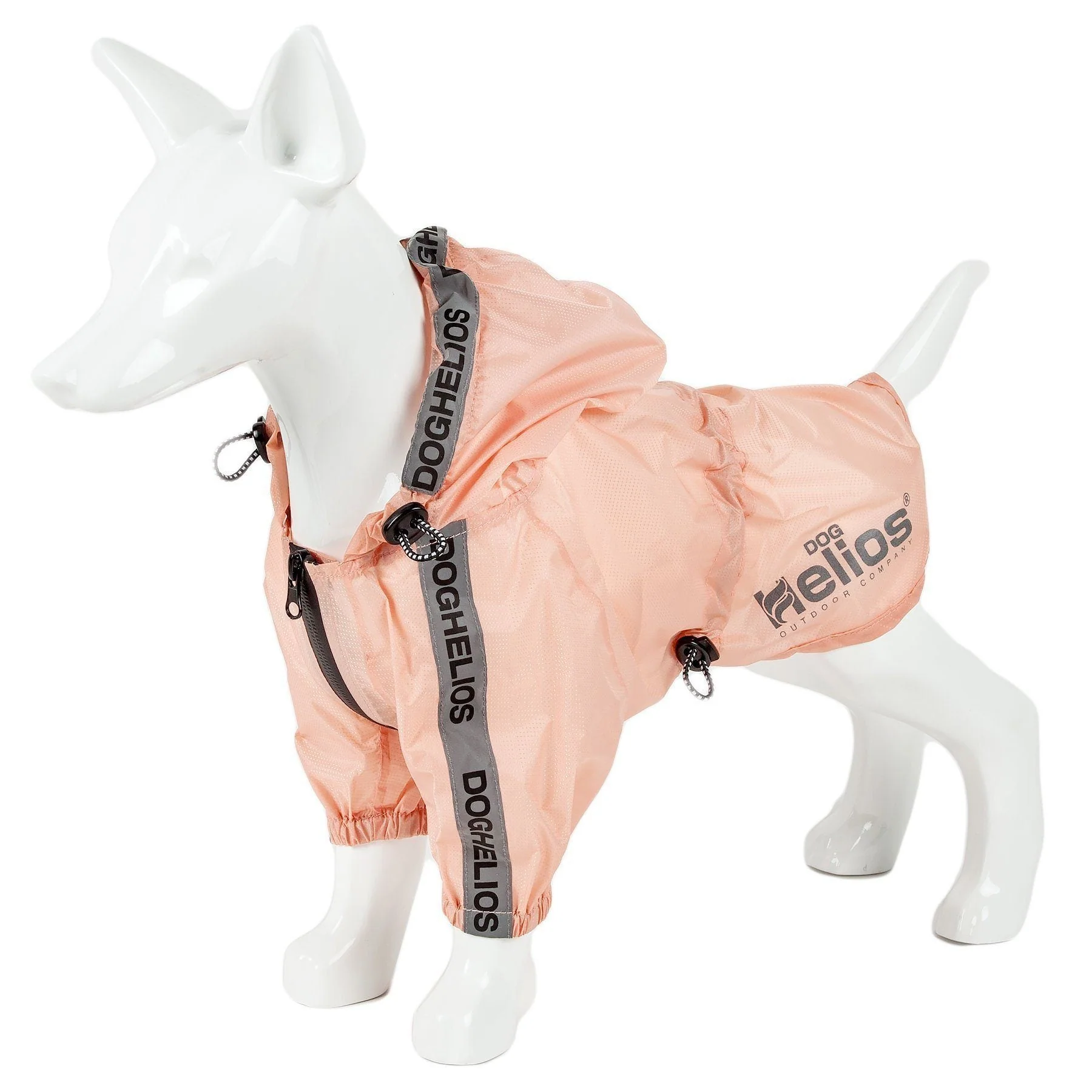 Dog Helios ® 'Torrential Shield' Adjustable and Waterproof Dog Raincoat Poncho - Image 11