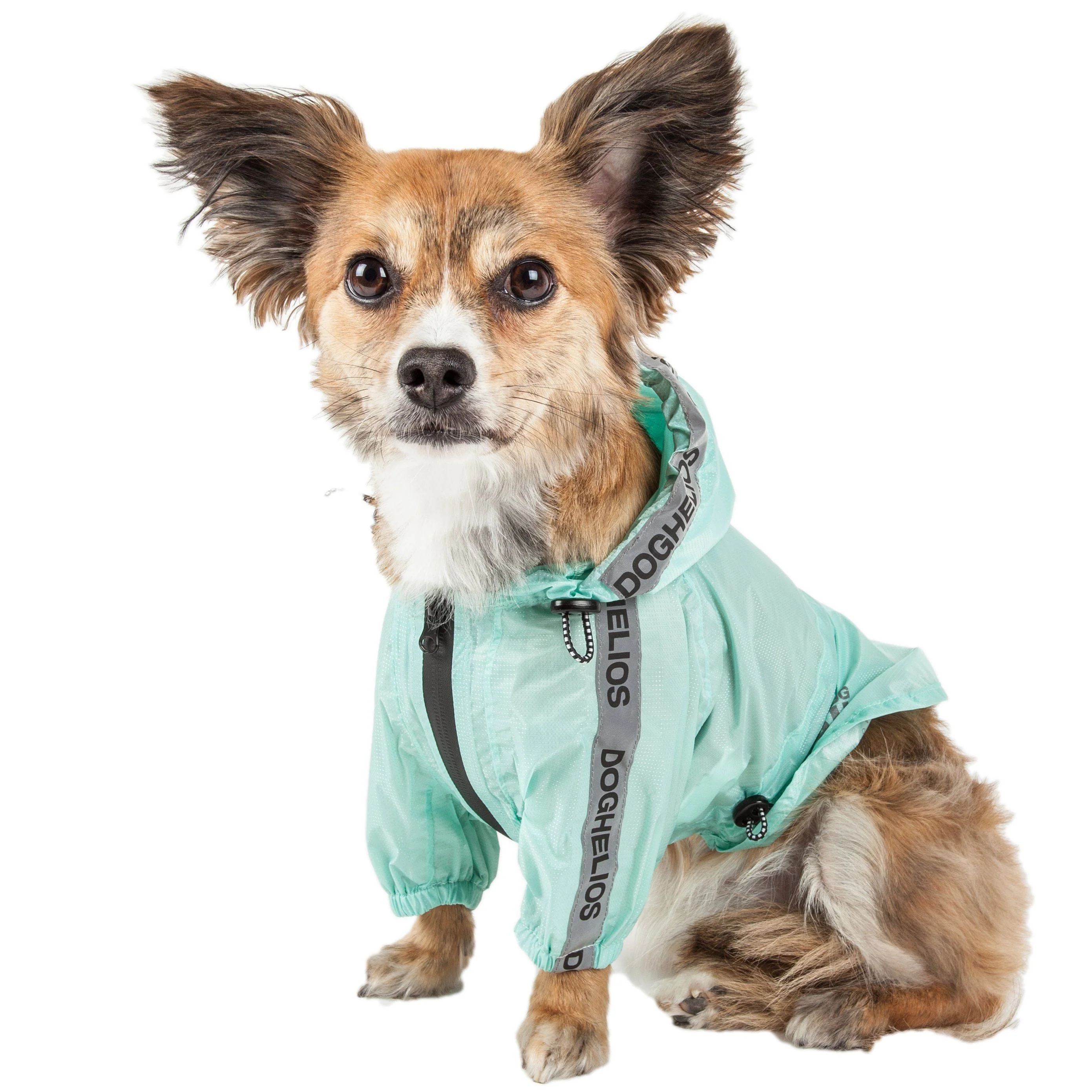 Dog Helios ® 'Torrential Shield' Adjustable and Waterproof Dog Raincoat Poncho - Image 2