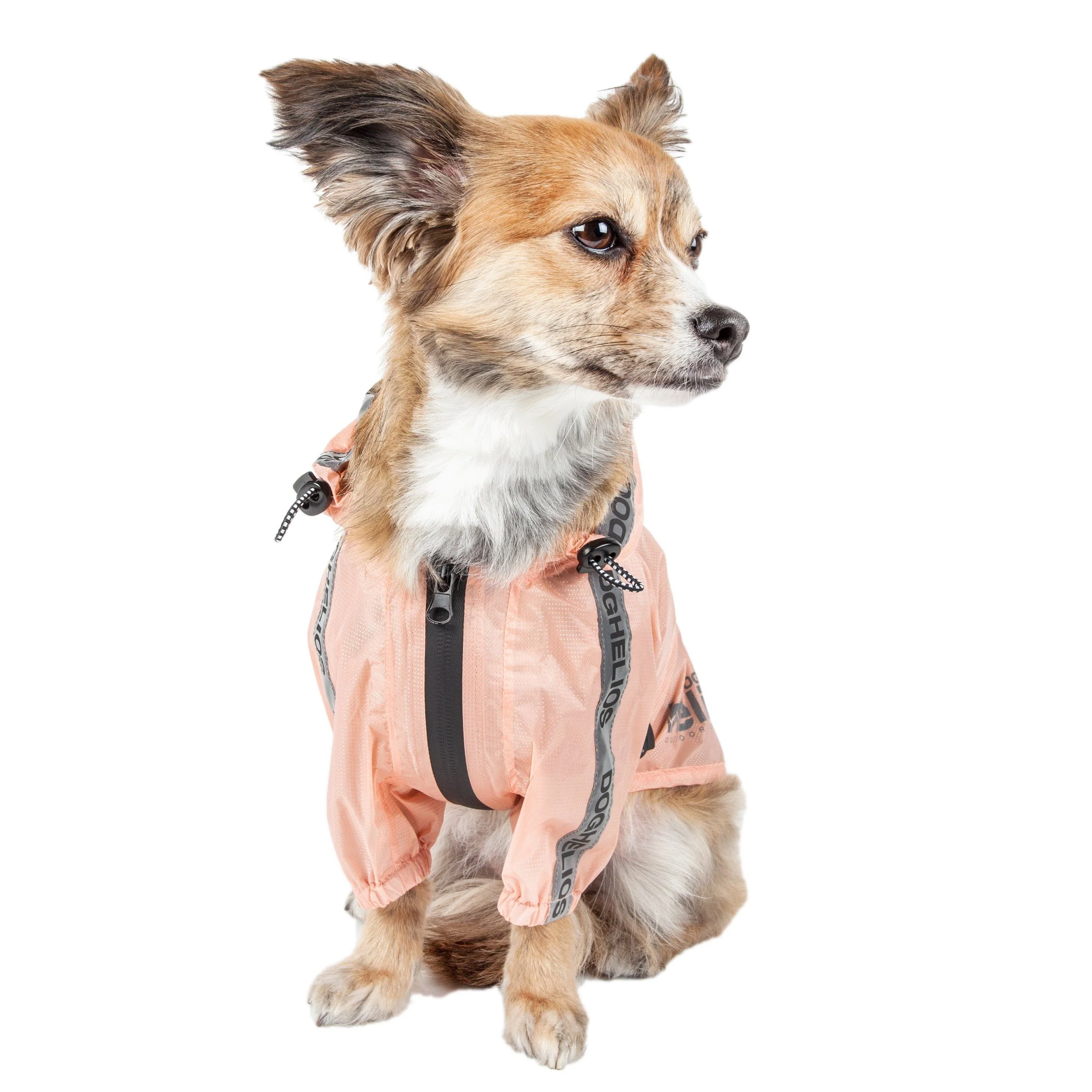 Dog Helios ® 'Torrential Shield' Adjustable and Waterproof Dog Raincoat Poncho - Image 3