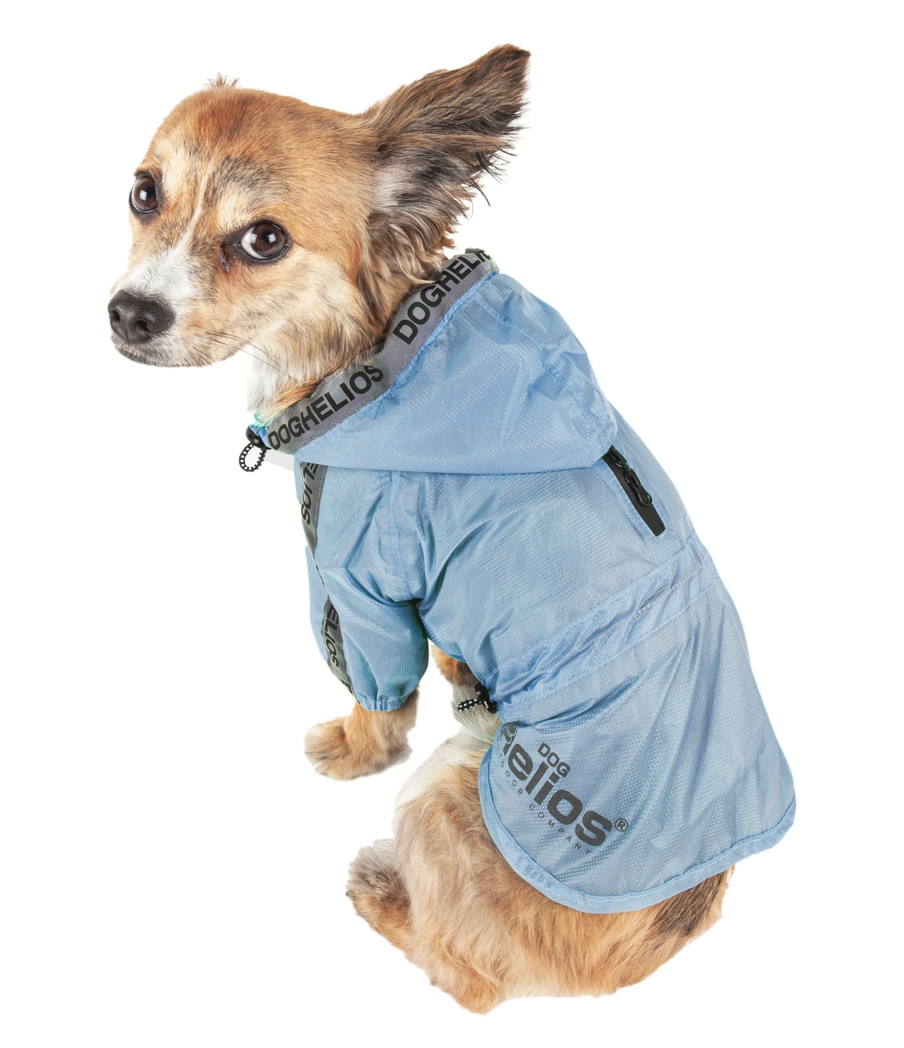 Dog Helios ® 'Torrential Shield' Adjustable and Waterproof Dog Raincoat Poncho - Image 7