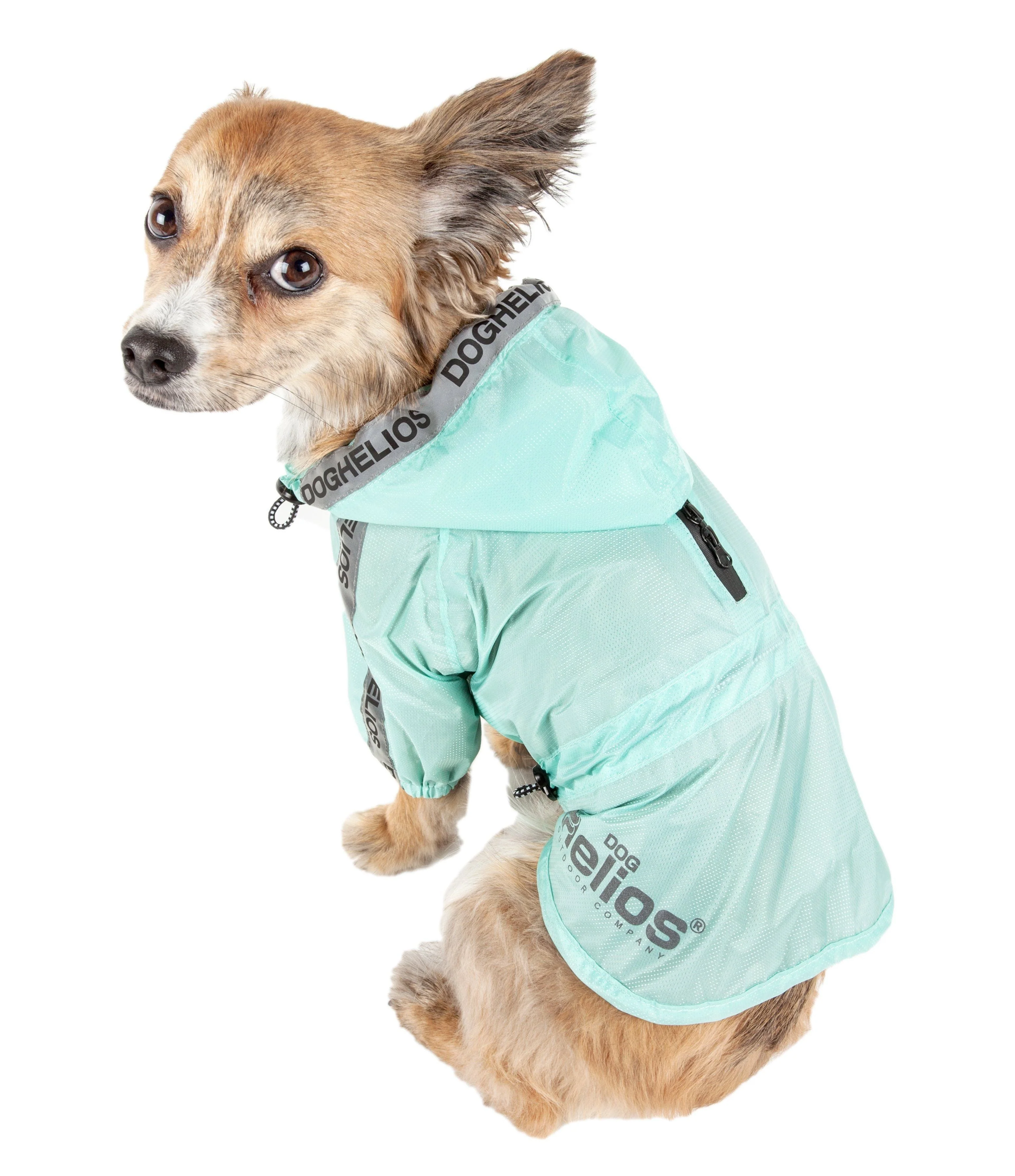 Dog Helios ® 'Torrential Shield' Adjustable and Waterproof Dog Raincoat Poncho - Image 9