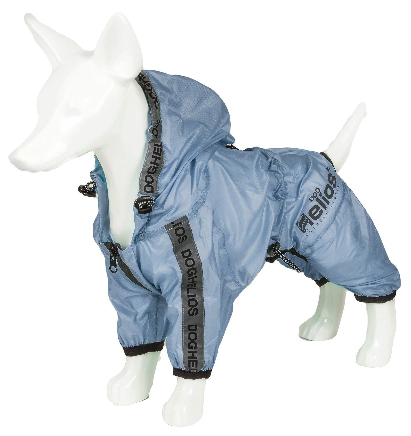 Dog Helios ® 'Torrential Shield' Waterproof and Adjustable Full Body Dog Raincoat - Image 14