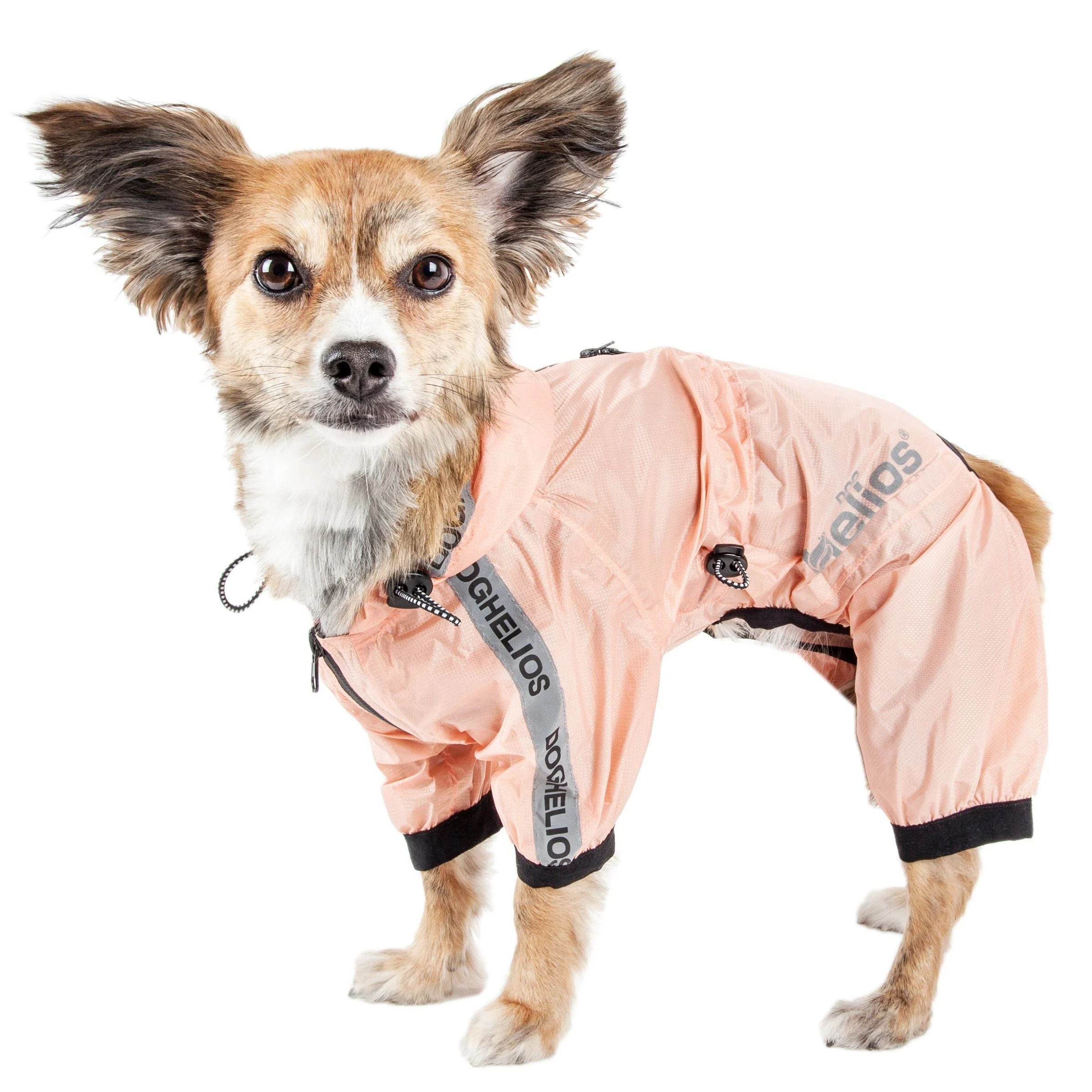 Dog Helios ® 'Torrential Shield' Waterproof and Adjustable Full Body Dog Raincoat - Image 2
