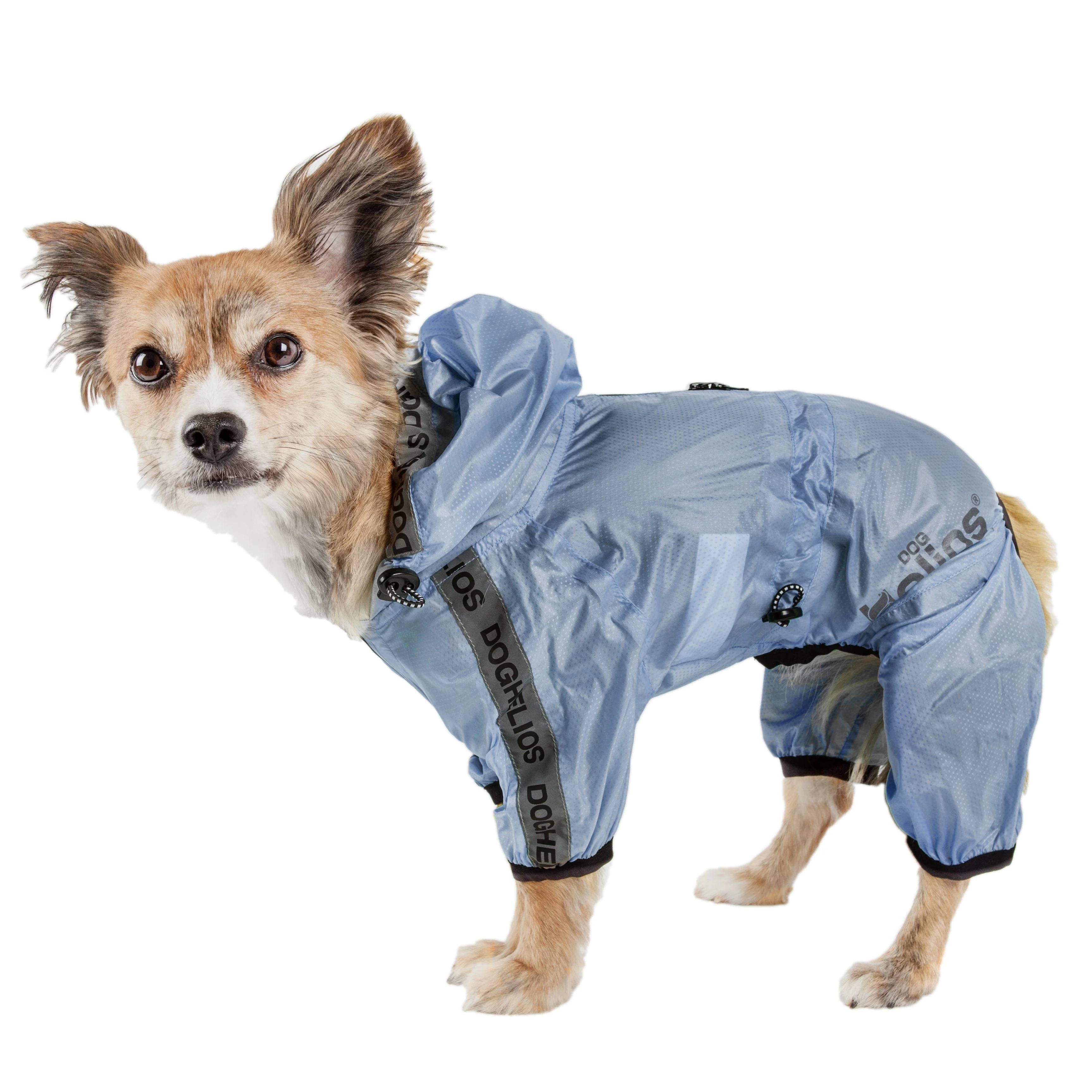 Dog Helios ® 'Torrential Shield' Waterproof and Adjustable Full Body Dog Raincoat - Image 3