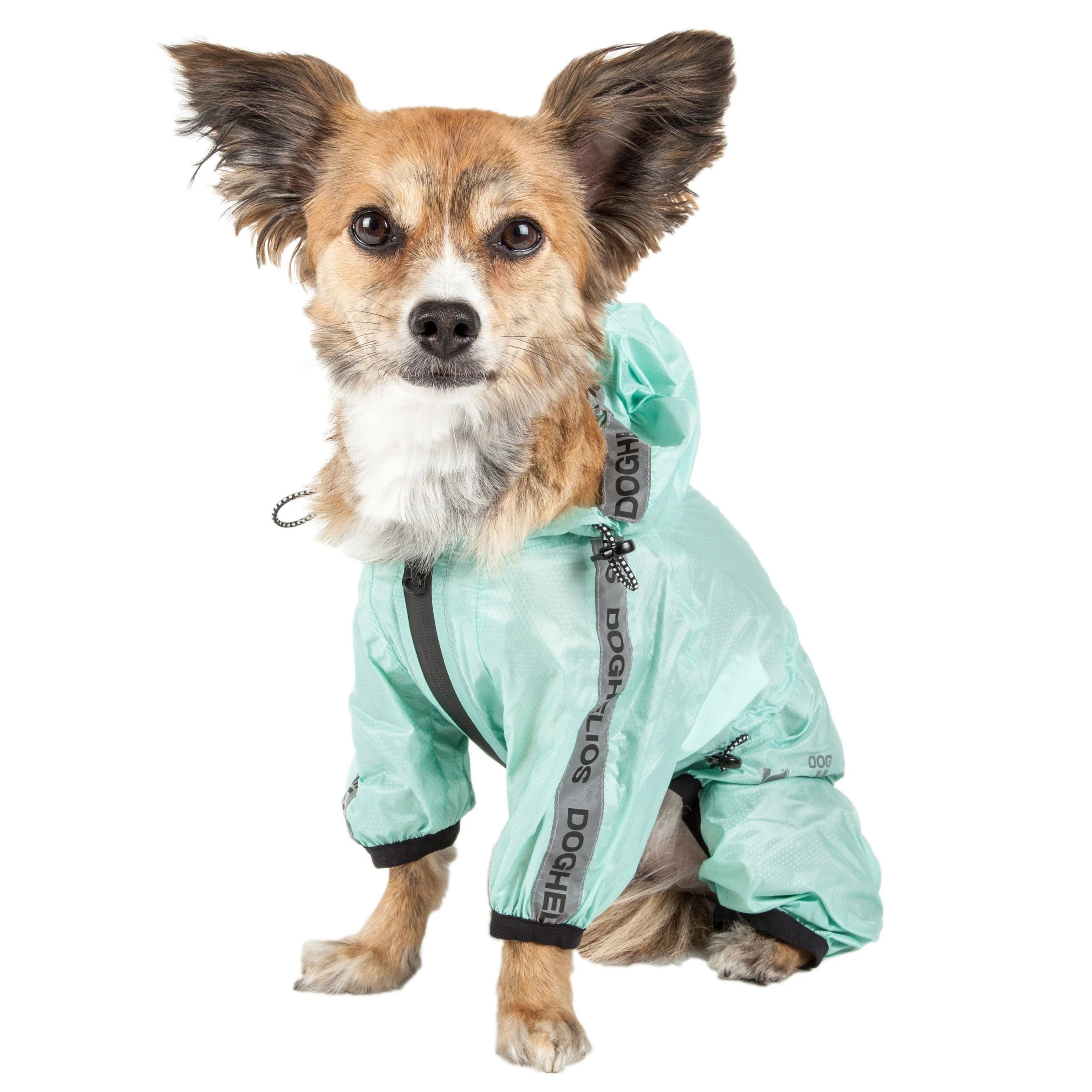Dog Helios ® 'Torrential Shield' Waterproof and Adjustable Full Body Dog Raincoat - Image 4