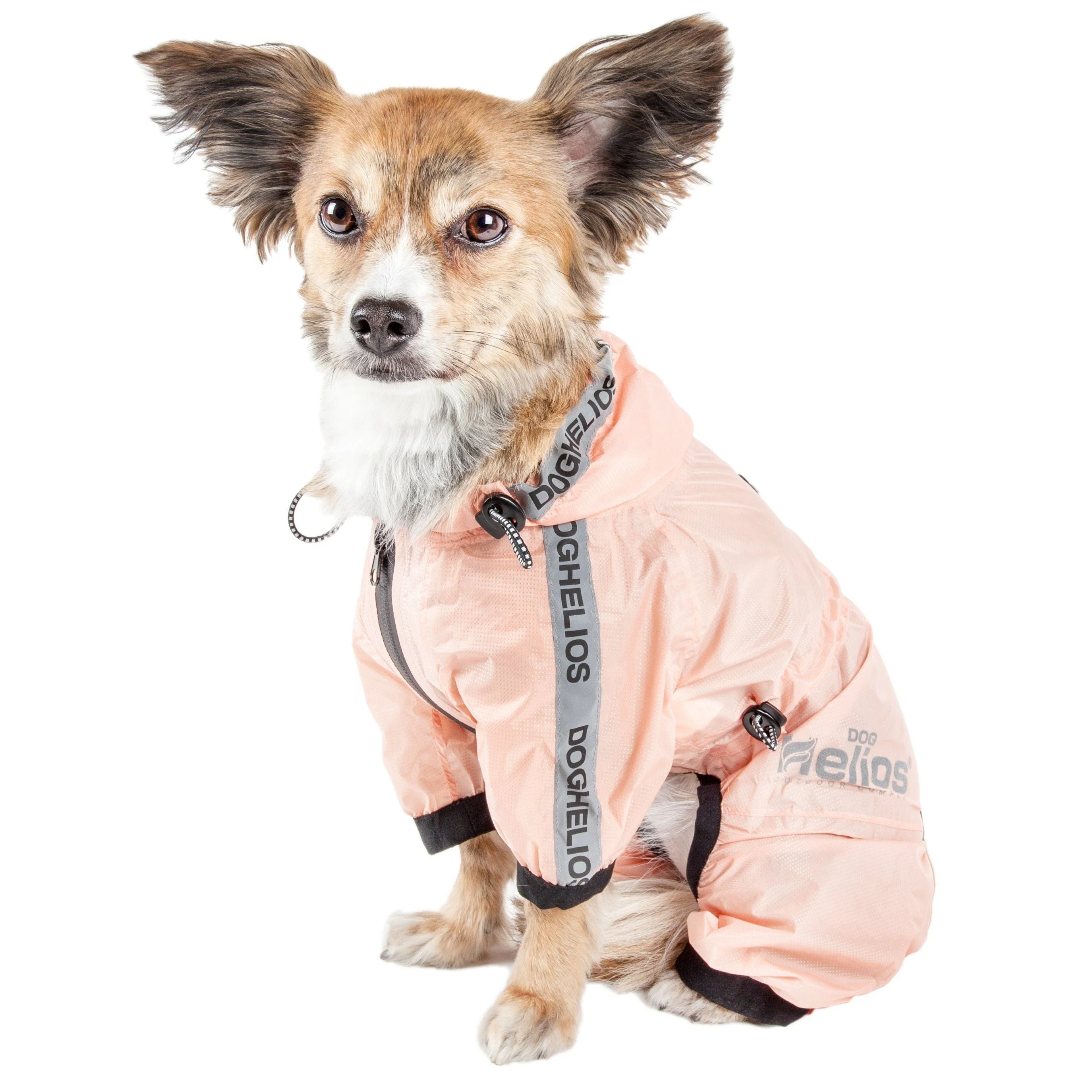 Dog Helios ® 'Torrential Shield' Waterproof and Adjustable Full Body Dog Raincoat - Image 5