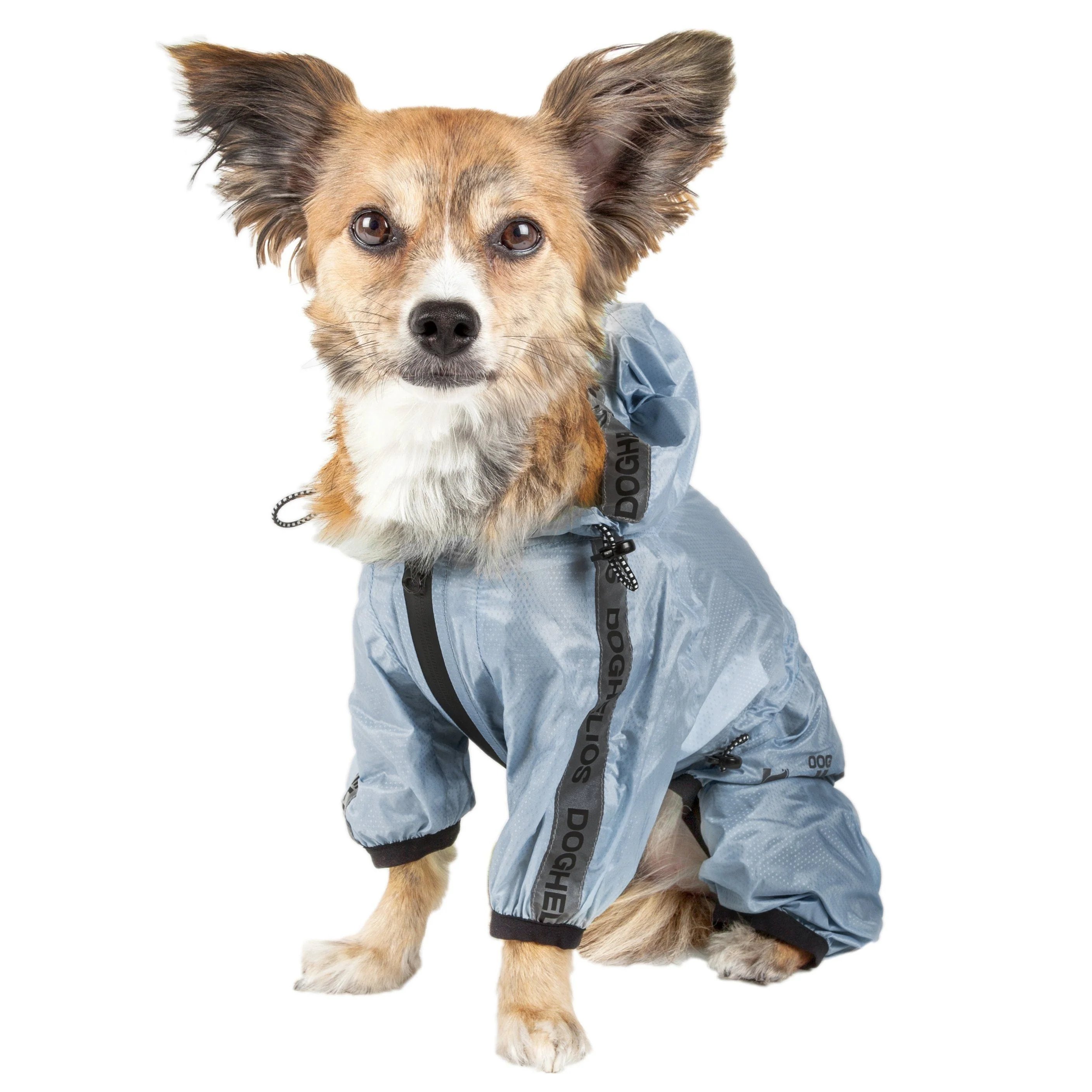 Dog Helios ® 'Torrential Shield' Waterproof and Adjustable Full Body Dog Raincoat - Image 6