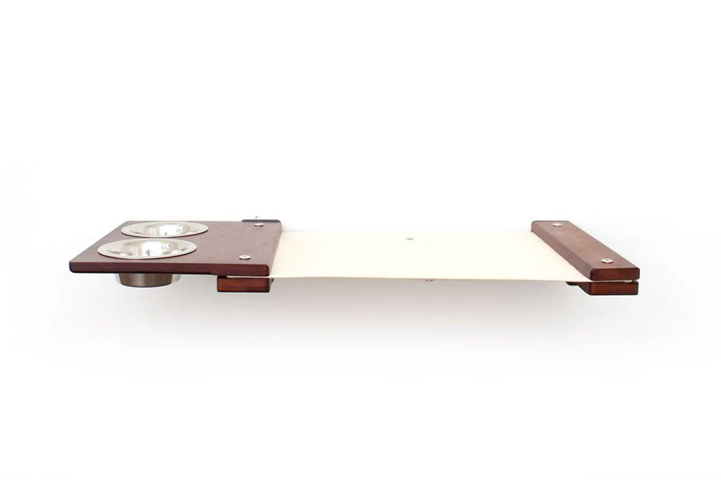 Dog Proof Cat Feeder - Wall-Mounted - Raised - Image 14