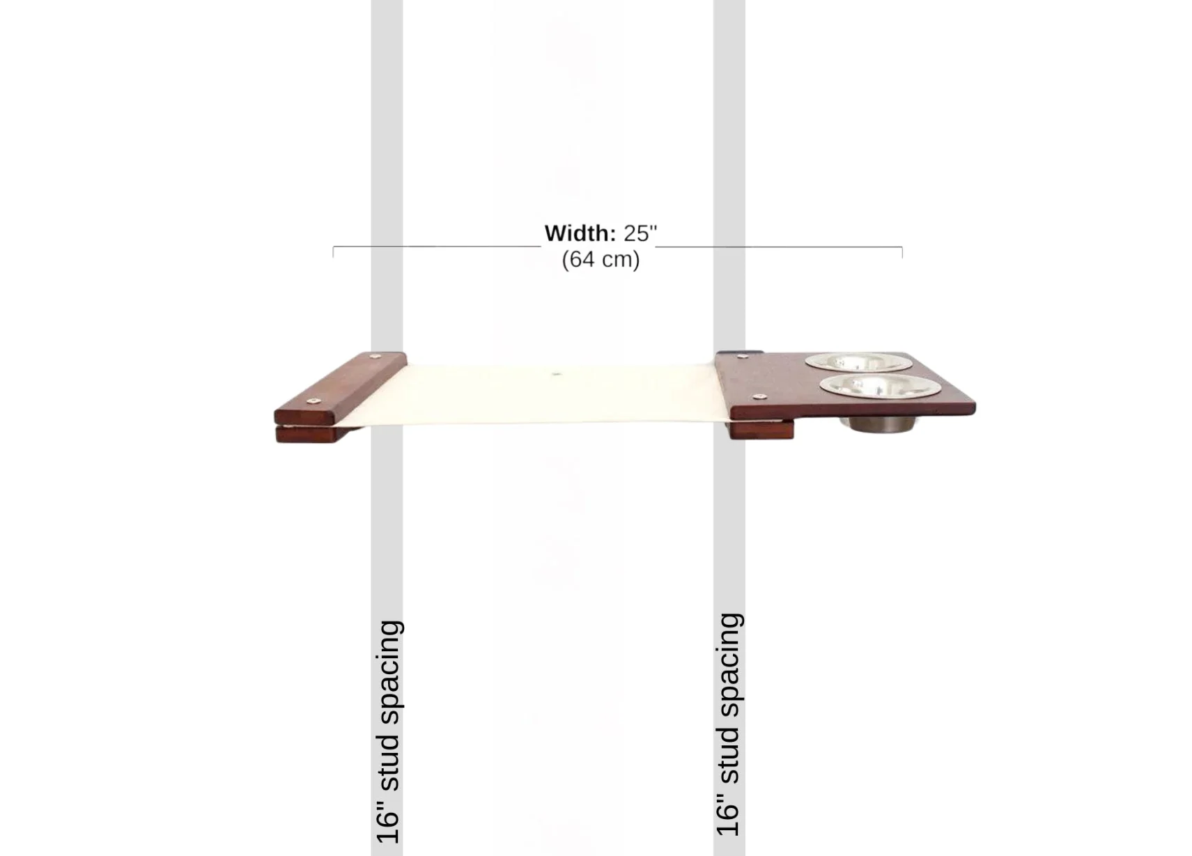 Dog Proof Cat Feeder - Wall-Mounted - Raised - Image 28