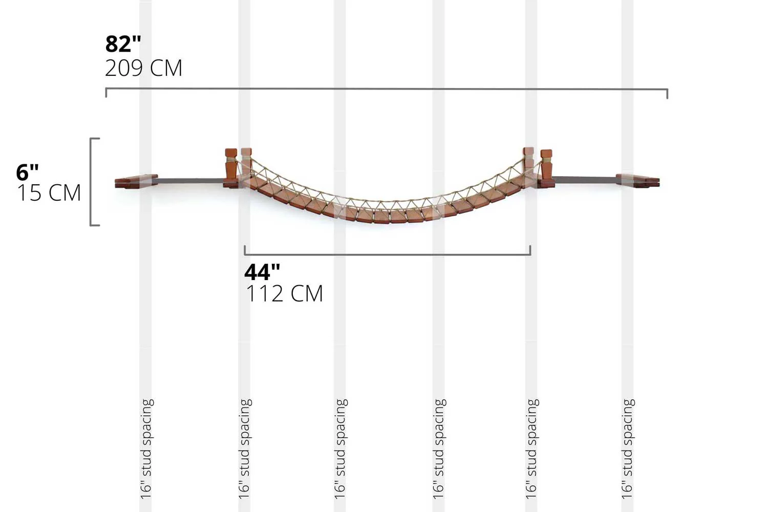 Double Cat Hammock and Climbing Bridge Combo - Image 10