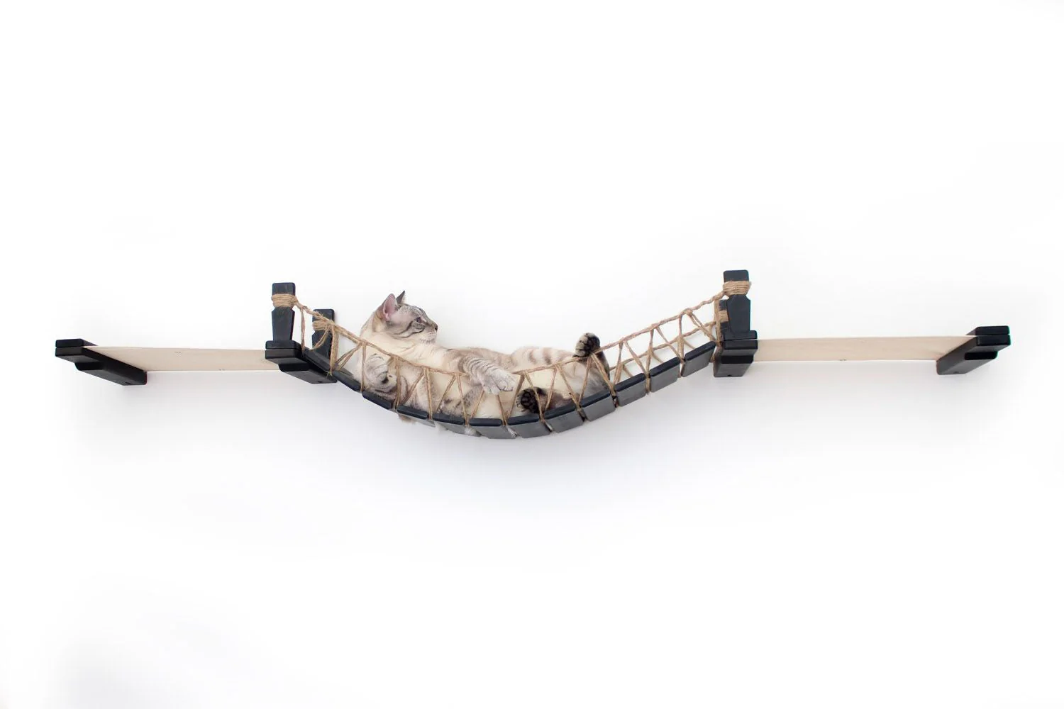 Double Cat Hammock and Climbing Bridge Combo - Image 12