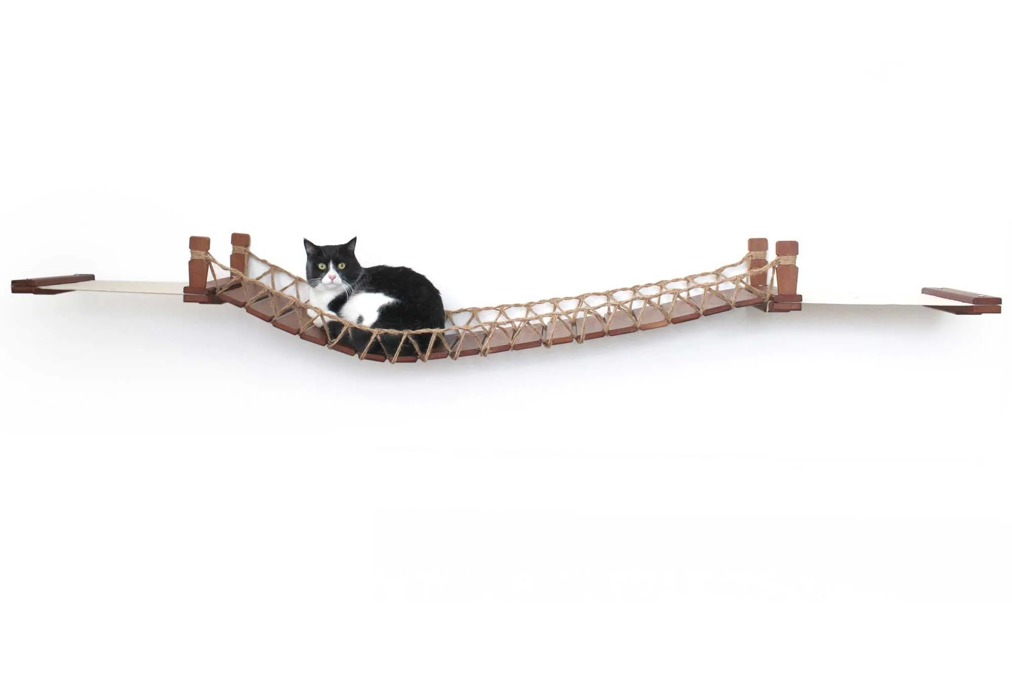Double Cat Hammock and Climbing Bridge Combo - Image 21