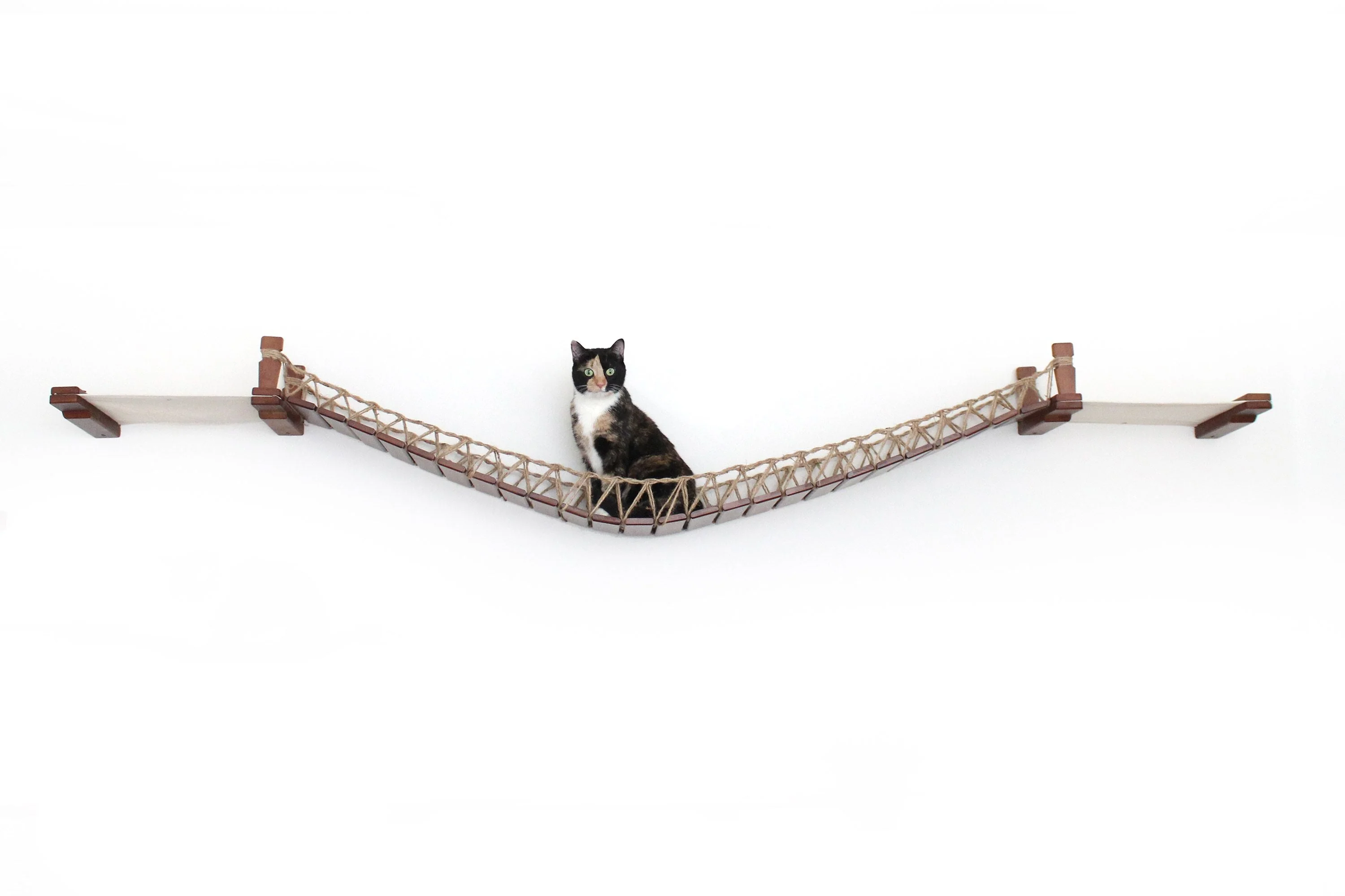 Double Cat Hammock and Climbing Bridge Combo - Image 24