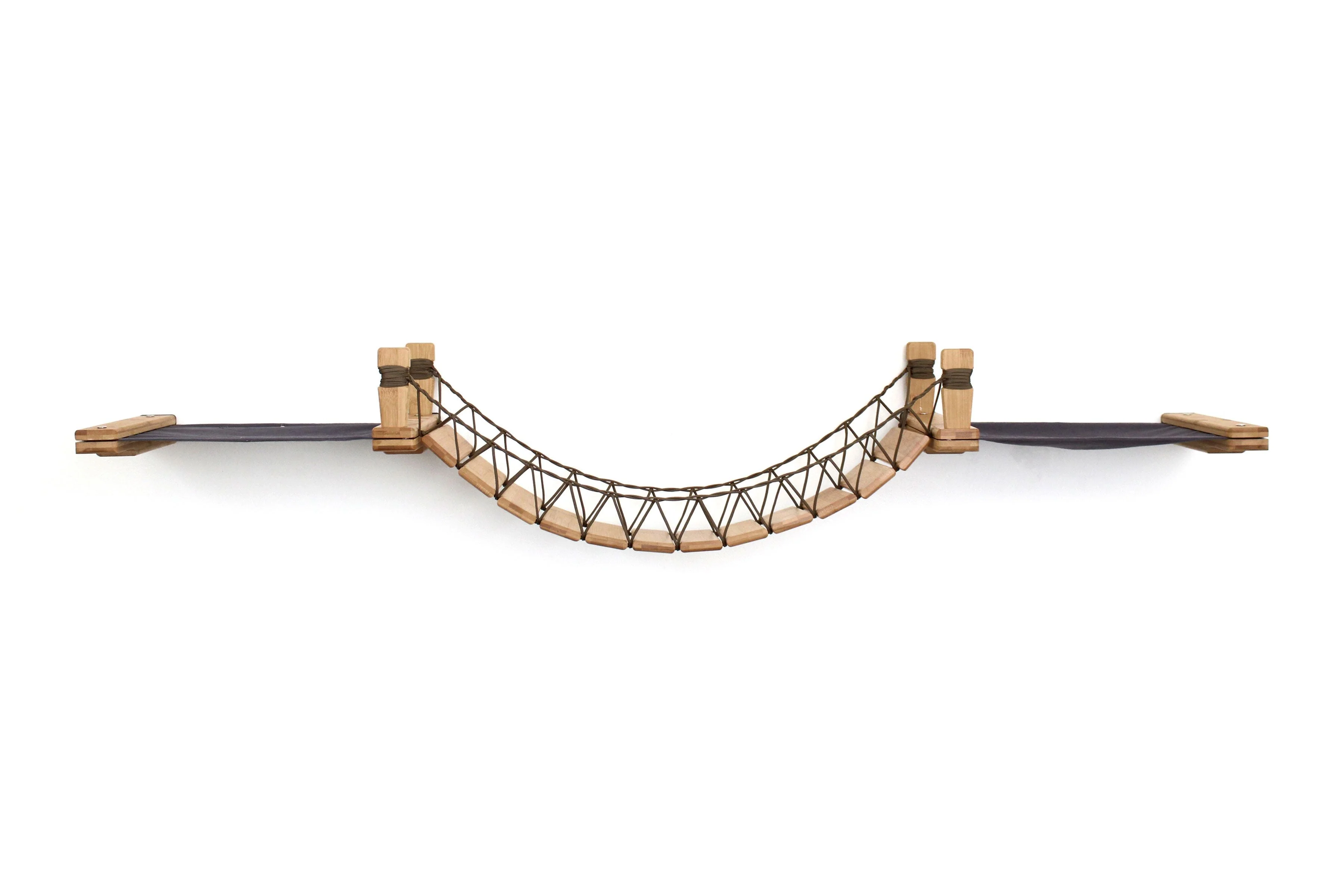 Double Cat Hammock and Climbing Bridge Combo - Image 33