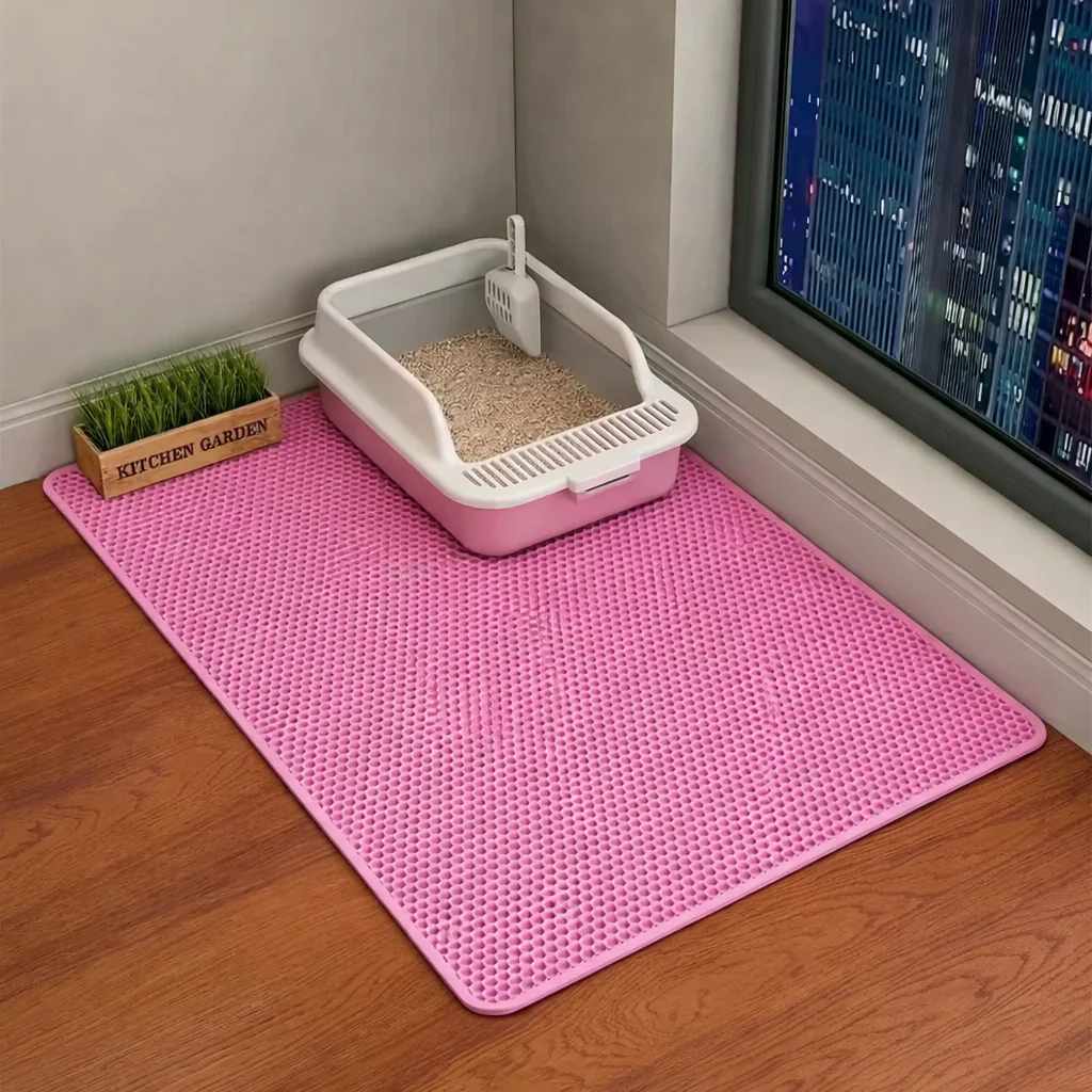 Double-Layer Cat Litter Mat – Non-Slip, Waterproof & Durable - Image 8
