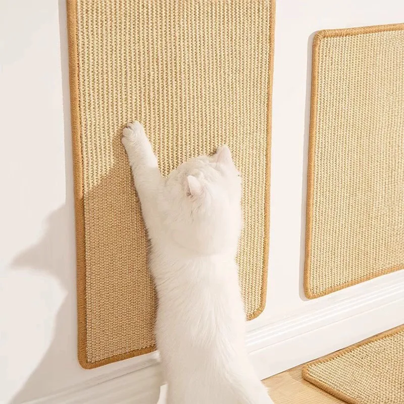 Eco-Friendly Sisal Cat Scratching Rug - Image 2