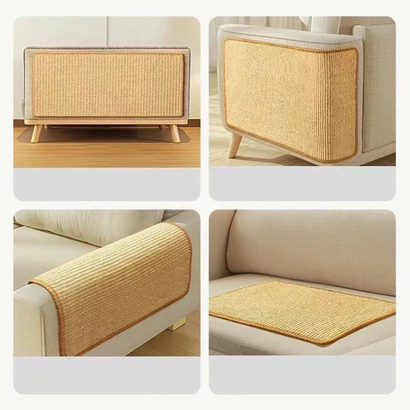 Eco-Friendly Sisal Cat Scratching Rug - Image 7
