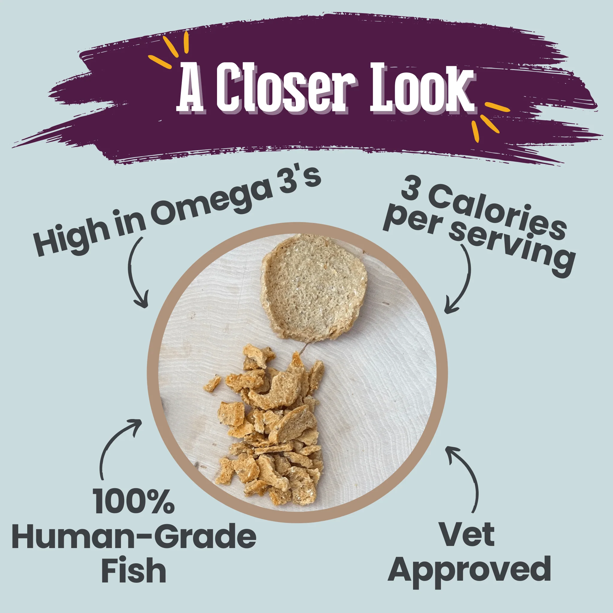 Fish Crumbles for Cats | All-Natural Fish Cat Treats - Image 6