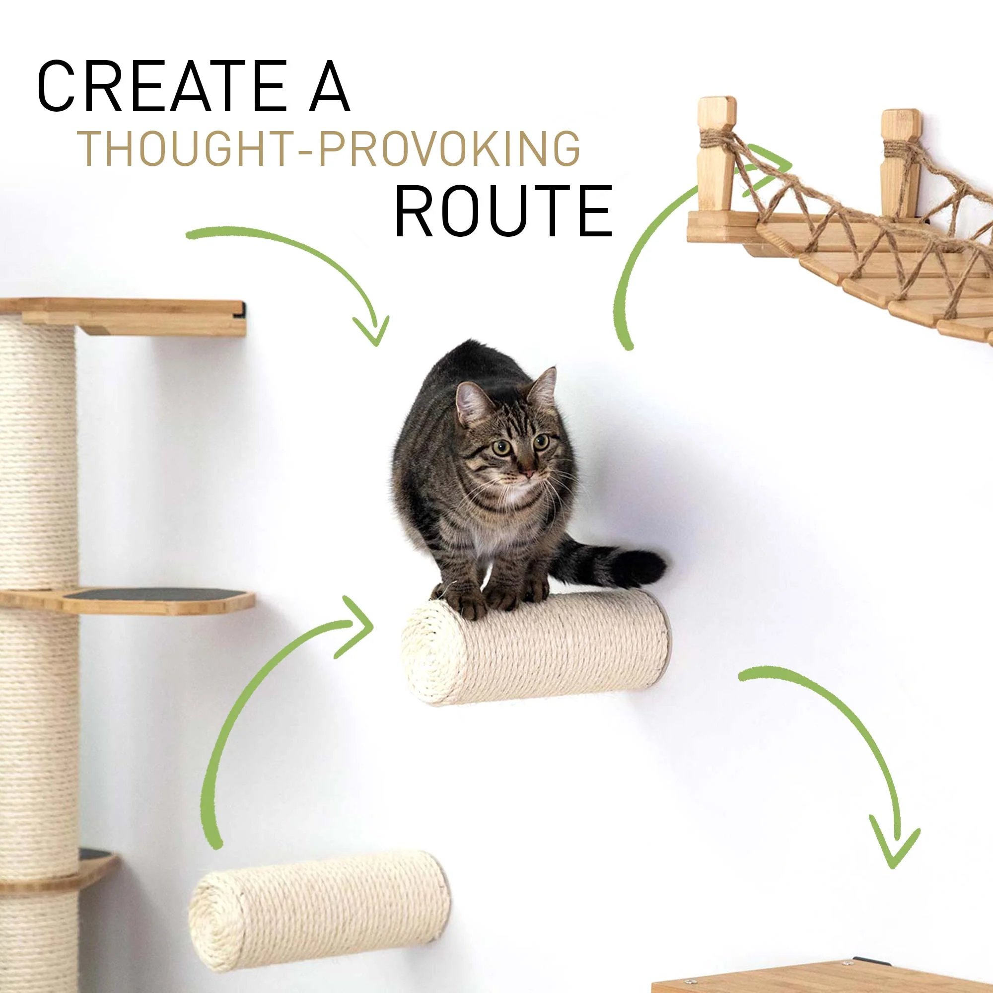 Floating Cat Step for Wall - Image 5