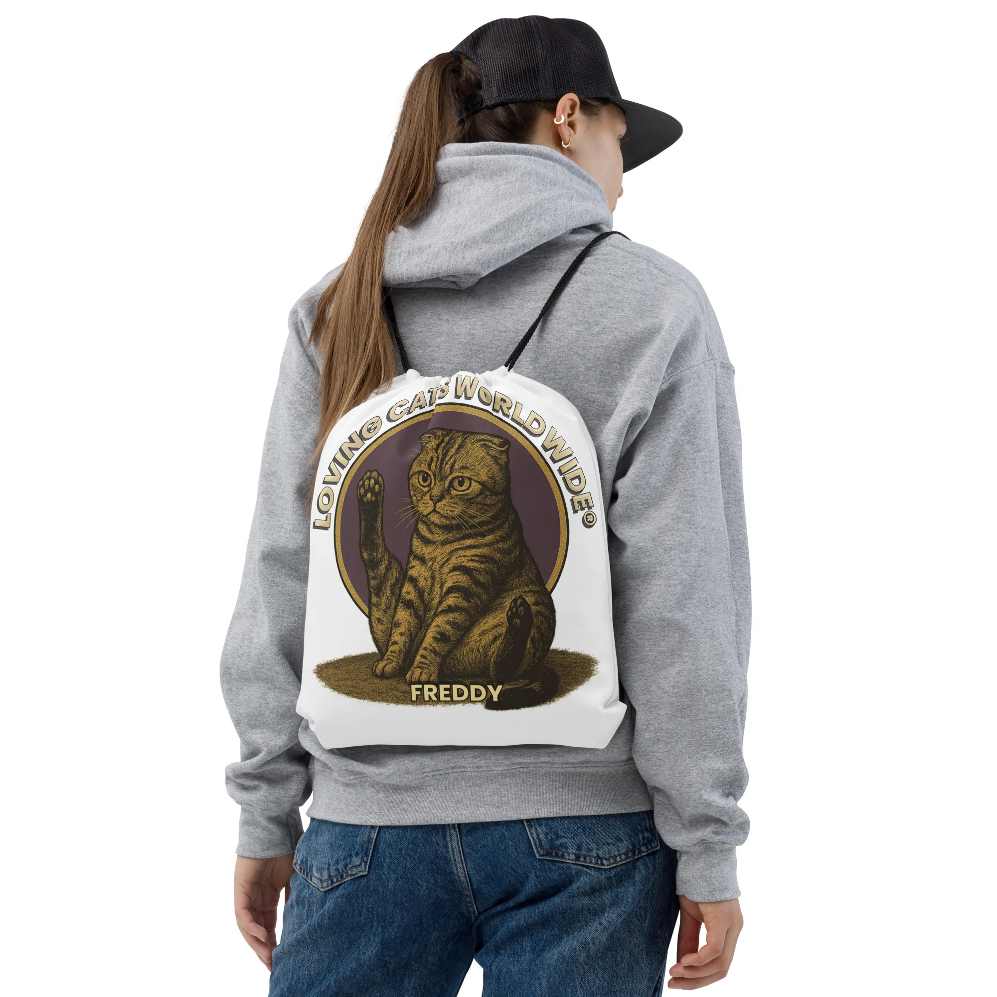 Freddy Drawstring bag