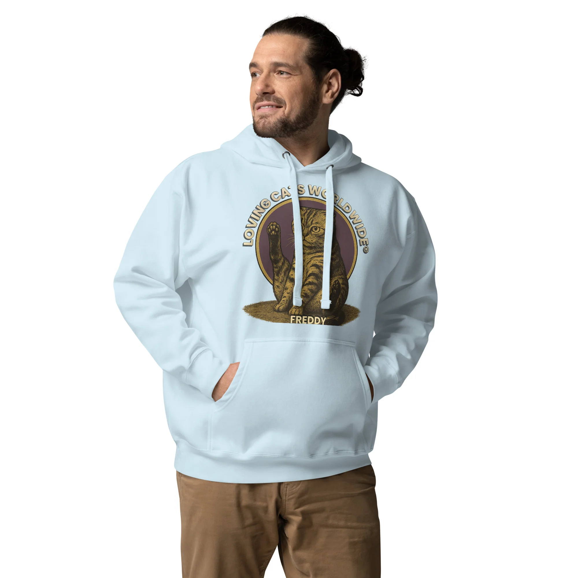 Freddy the Folded Fool - Unisex Hoodie - Image 13